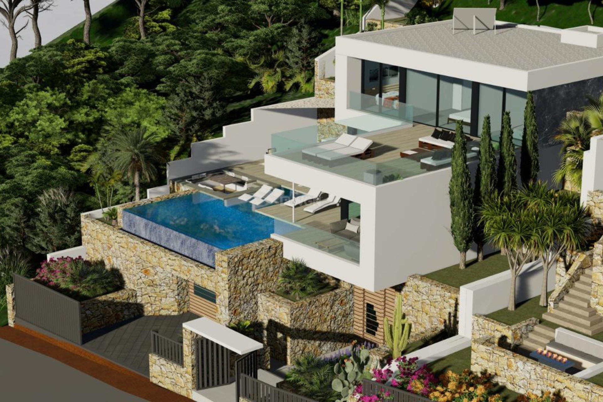 Nowy budynek - Villa - Calpe - Maryvilla