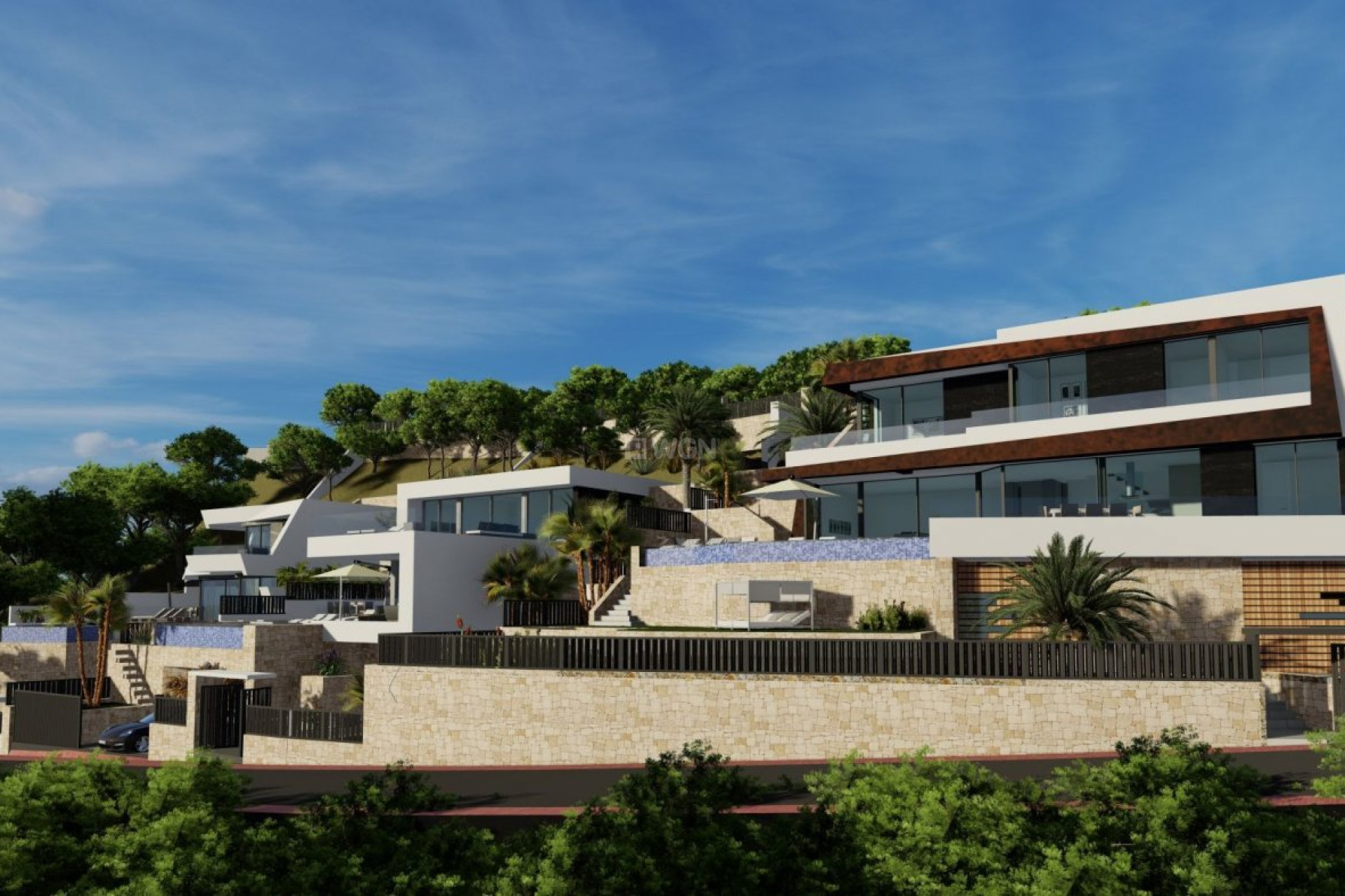 Nowy budynek - Villa - Calpe - Maryvilla