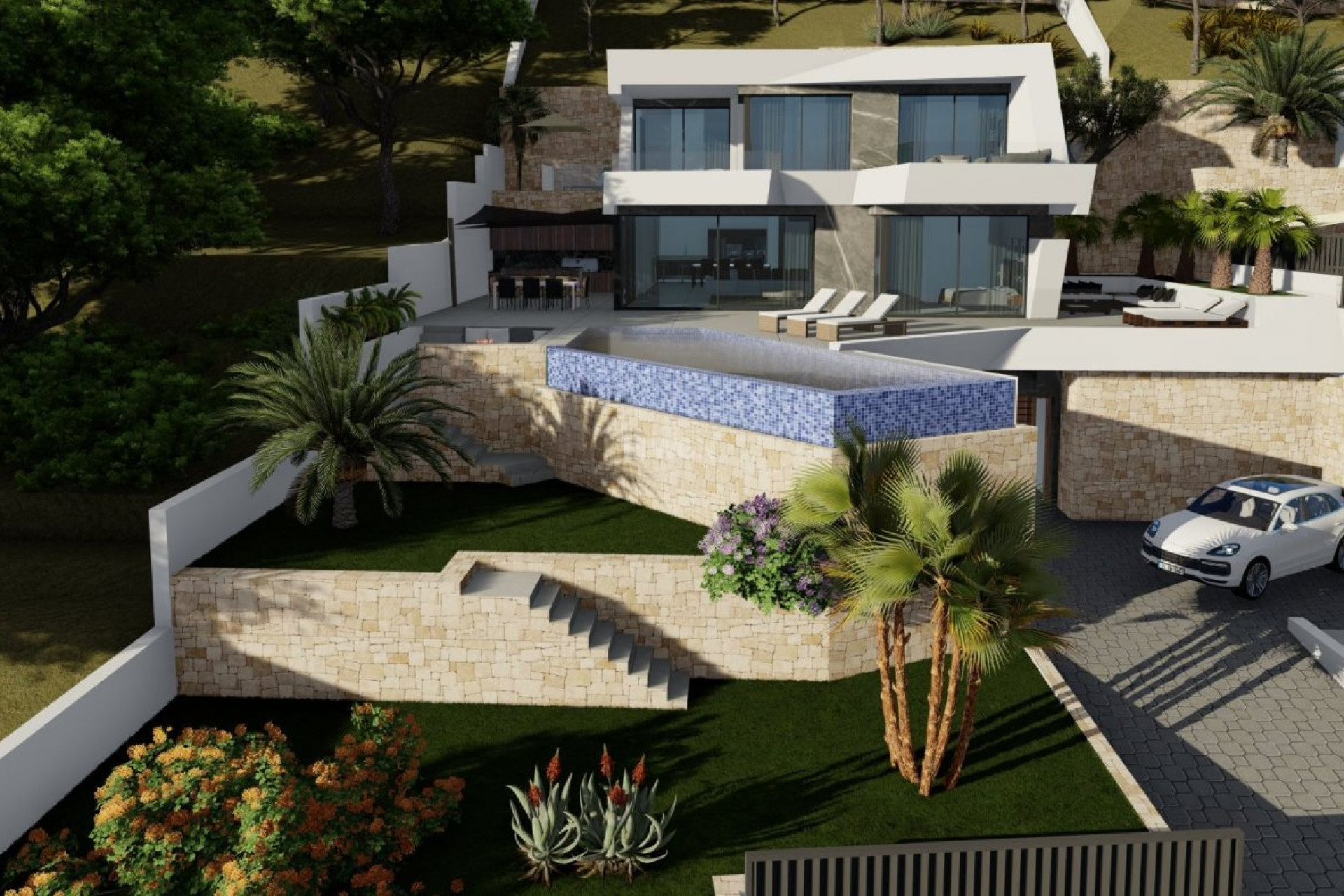 Nowy budynek - Villa - Calpe - Maryvilla