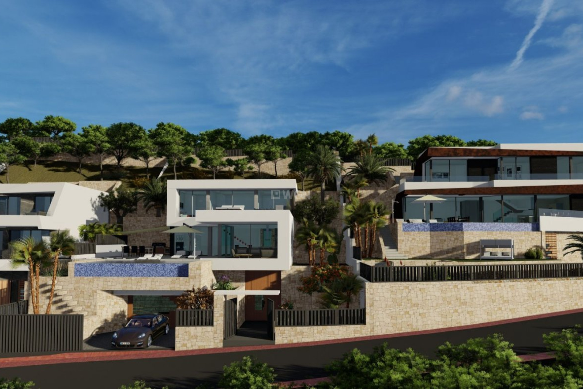 Nowy budynek - Villa - Calpe - Maryvilla