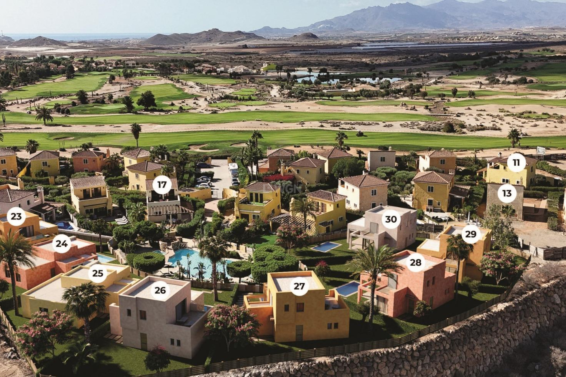 Nowy budynek - Villa - Cuevas Del Almanzora - Desert Springs Golf Club