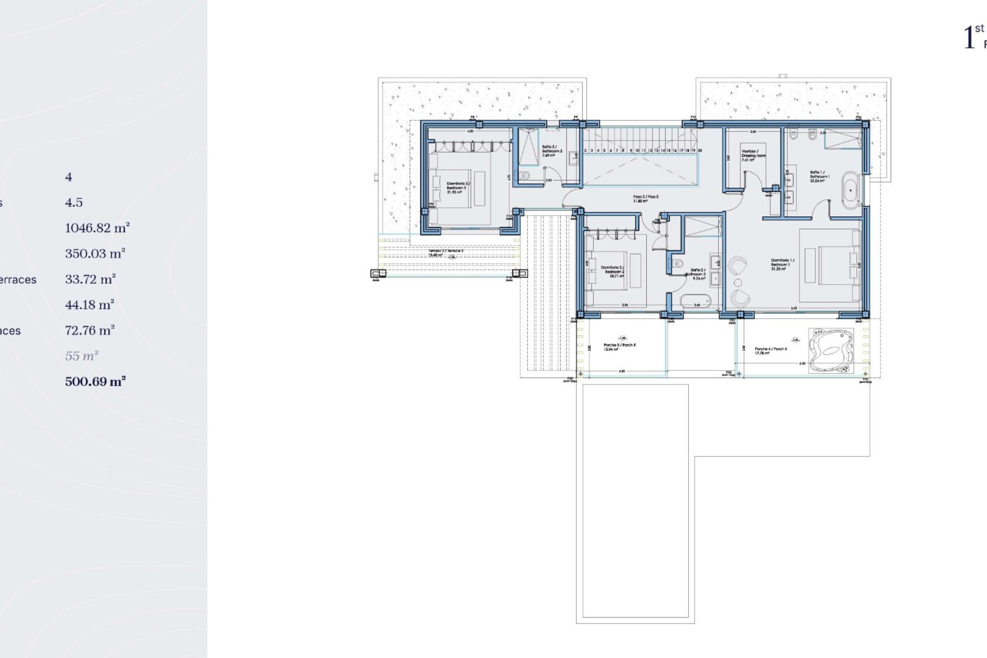 Nowy budynek - Villa - Estepona - Bel Air