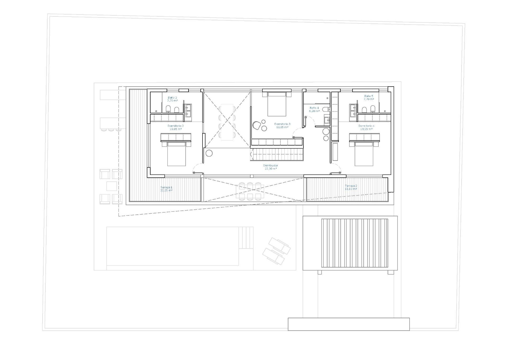 Nowy budynek - Villa - Orihuela Costa - Cabo Roig