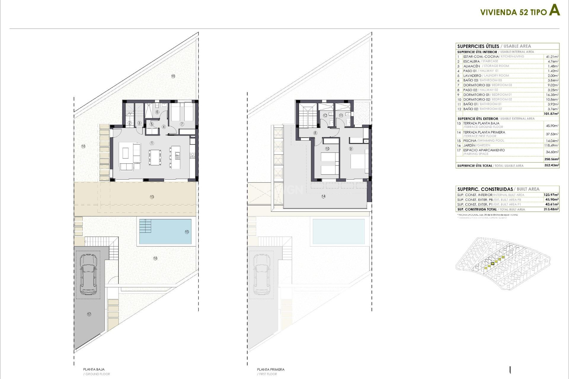 Nowy budynek - Villa - Polop - PAU 1