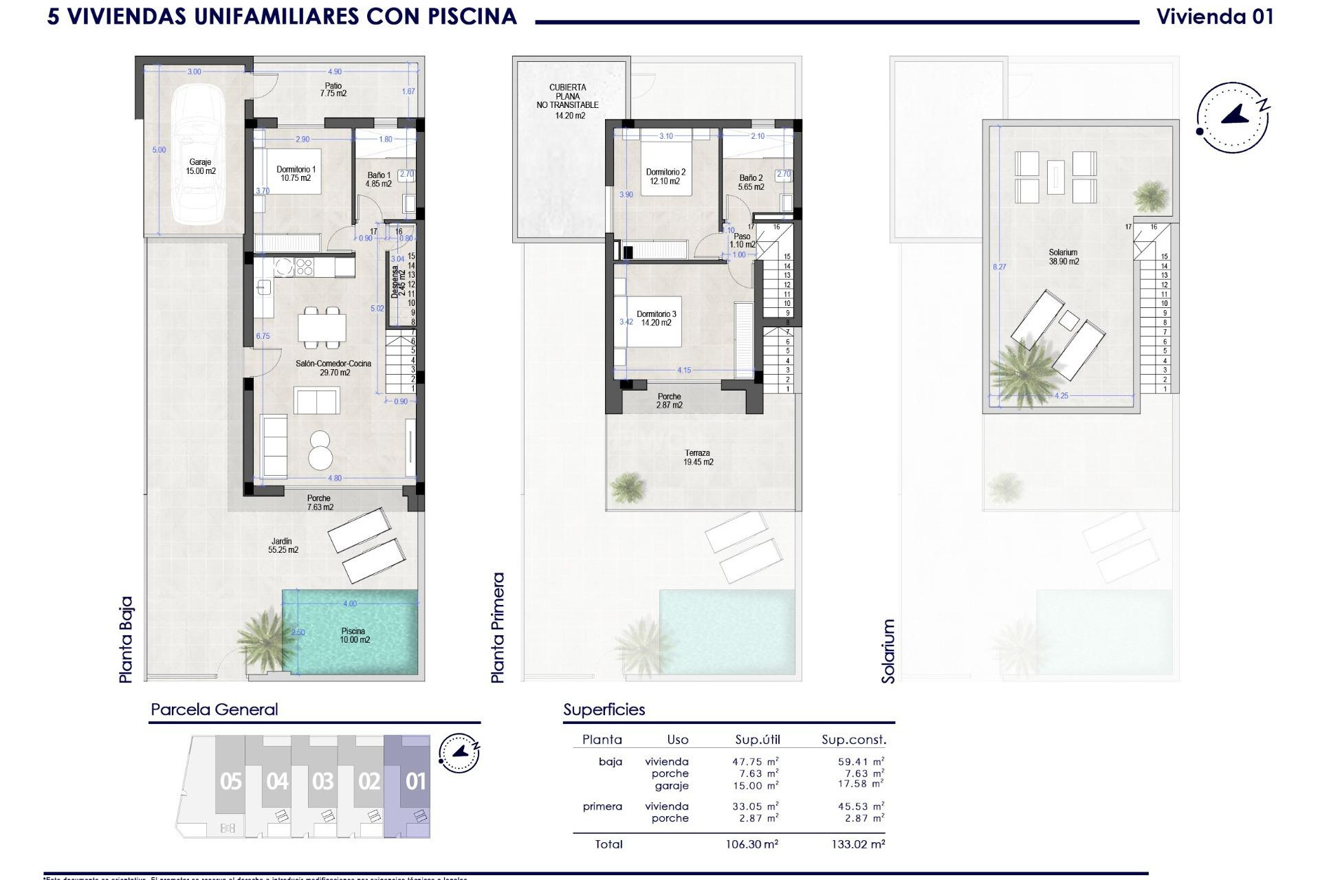 Nowy budynek - Villa - San Pedro del Pinatar - Polideportivo