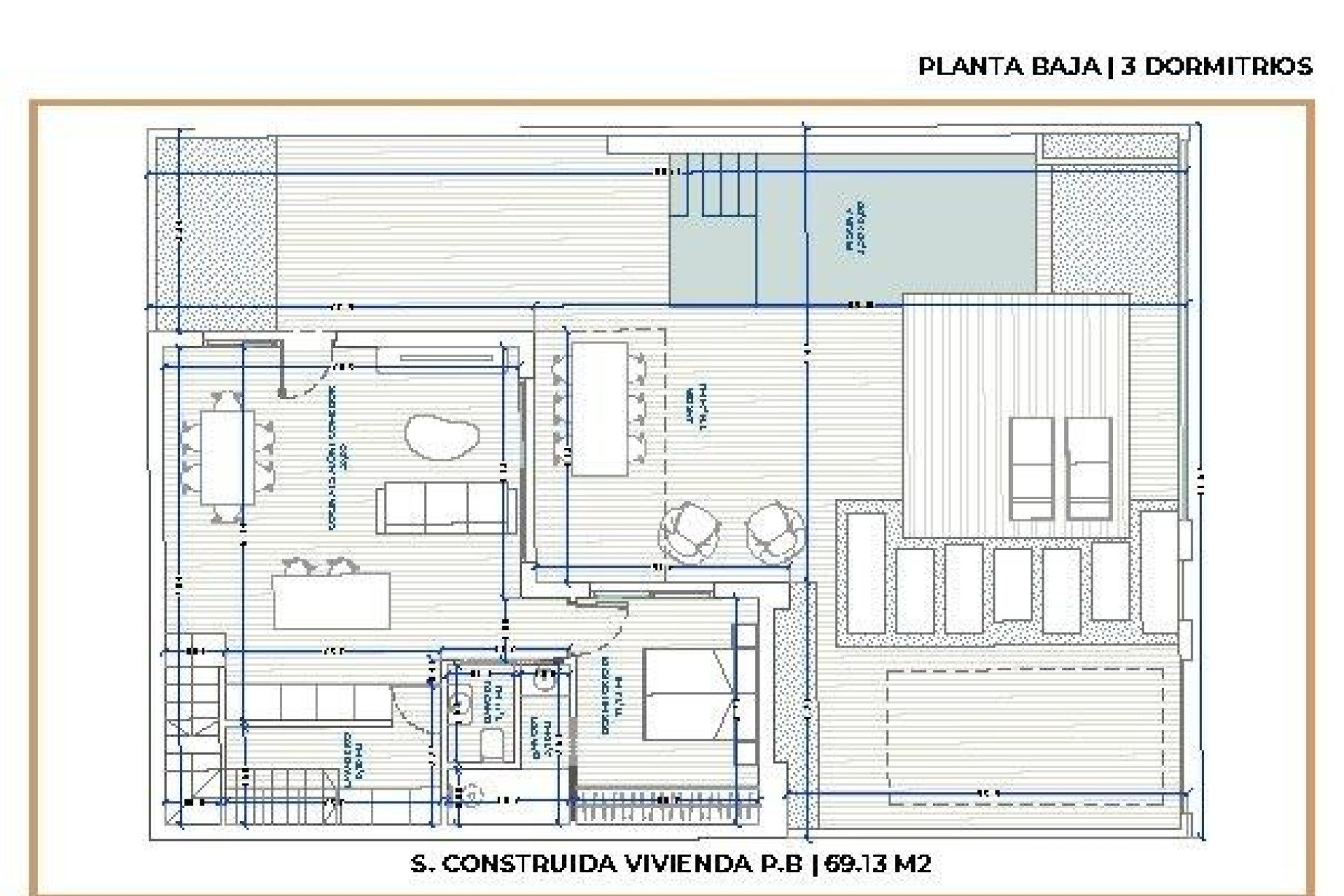 Nowy budynek - Villa - Torre Pacheco - Roldán