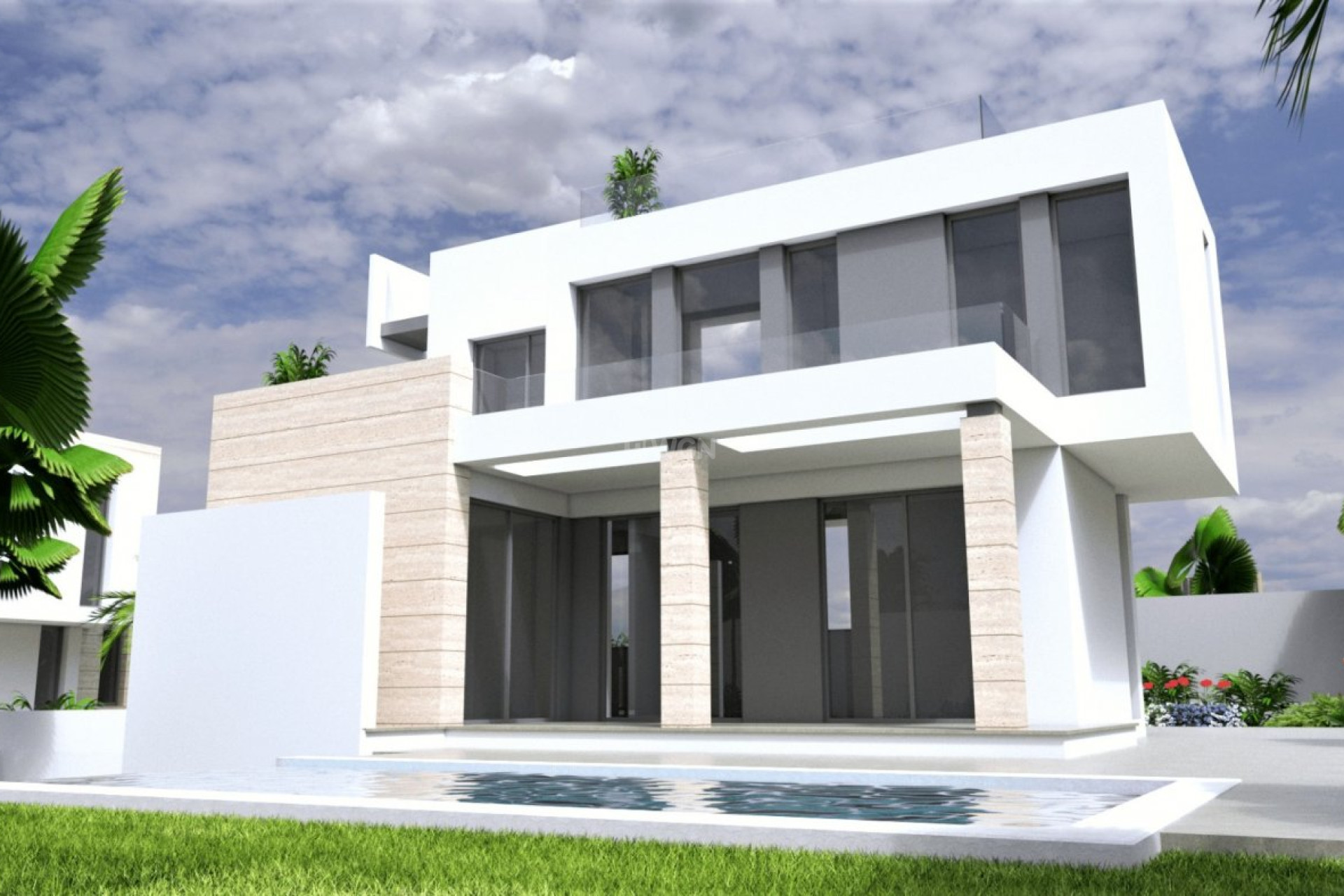 Nowy budynek - Villa - Torrevieja - Aguas Nuevas 1