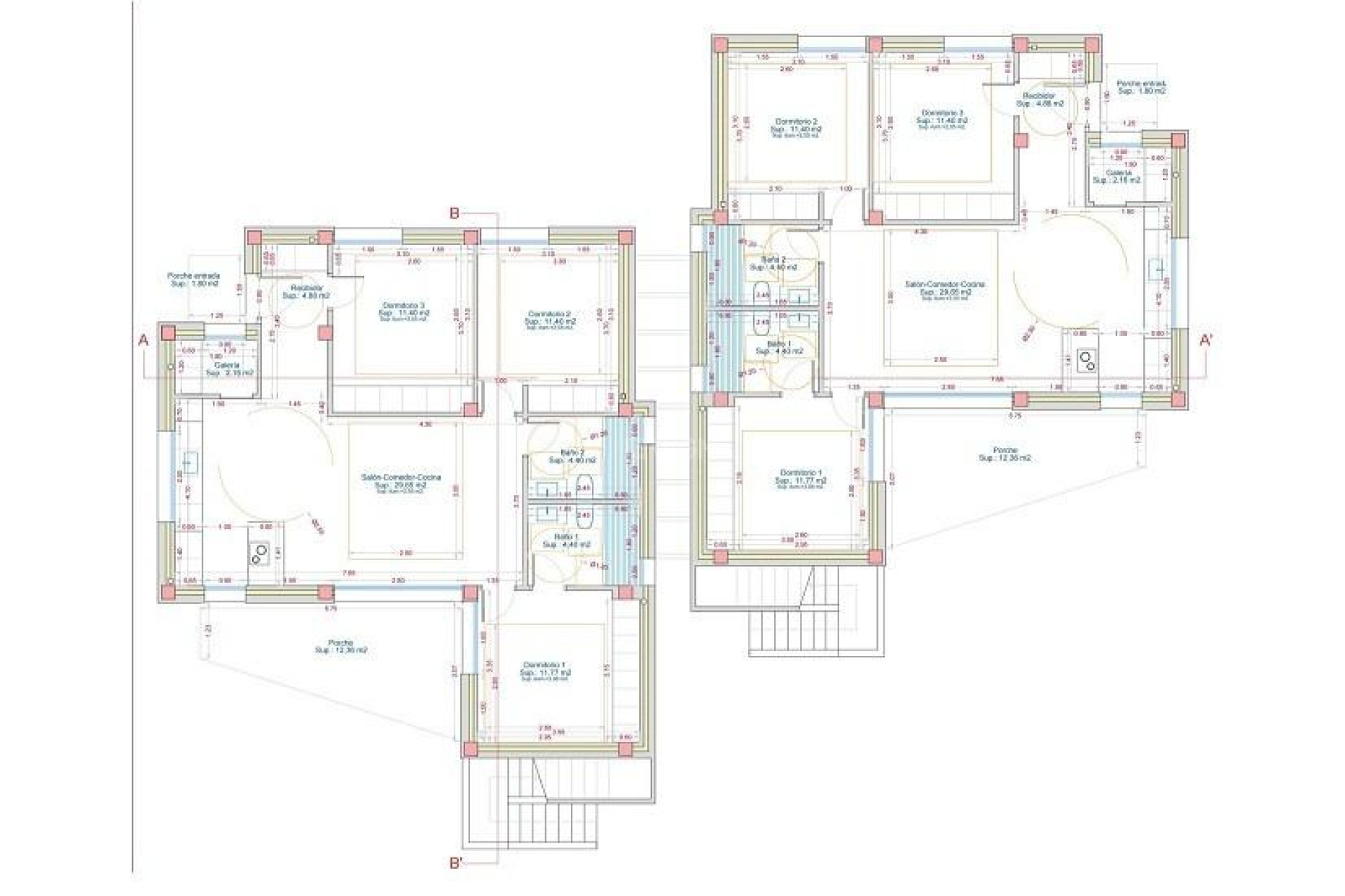 Nowy budynek - Villa - Torrevieja - San Luis