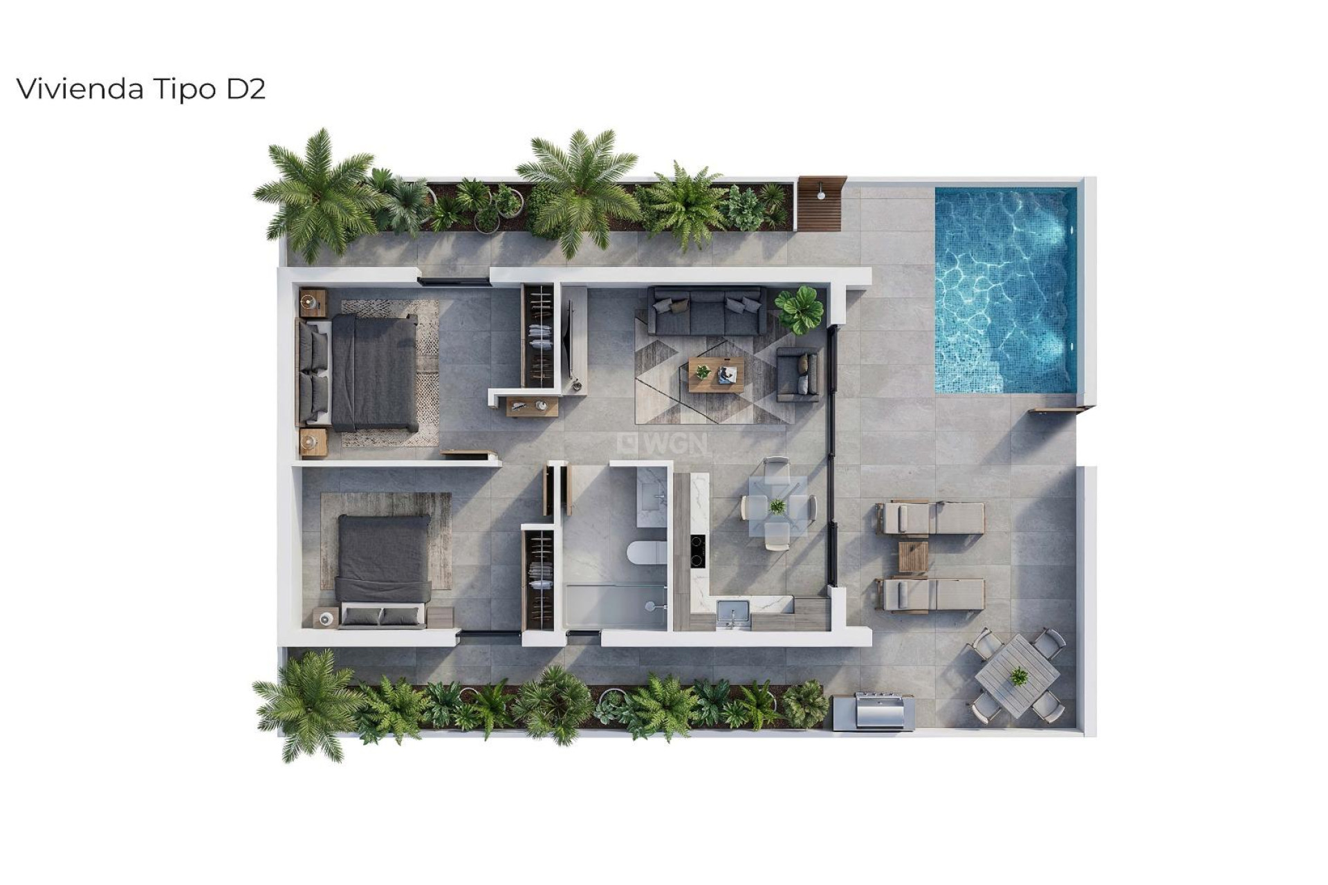 Nowy budynek - Villa - Vera - Vera Playa