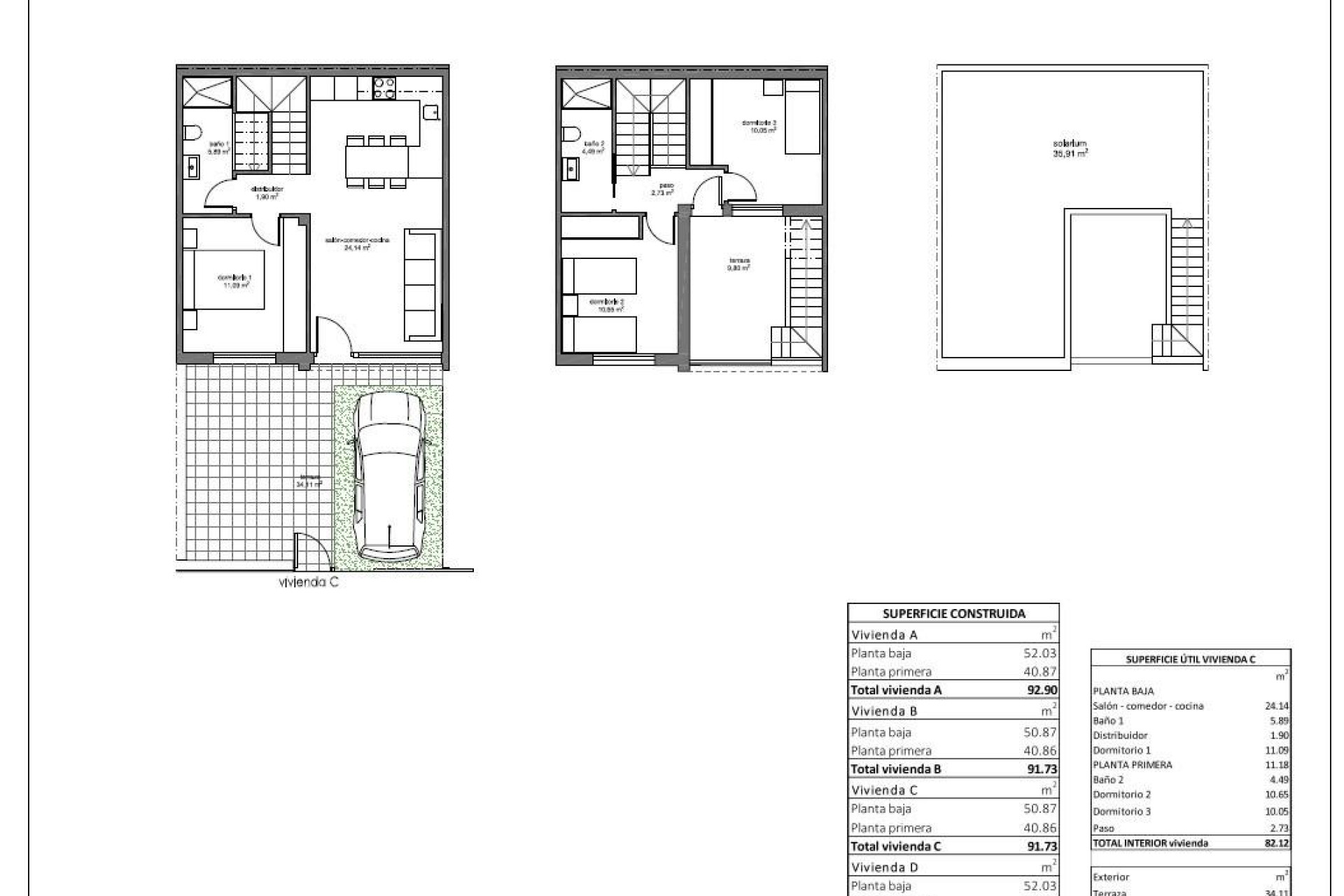 Obra nueva - Adosado - Pilar de la Horadada - Barrio los Segundas