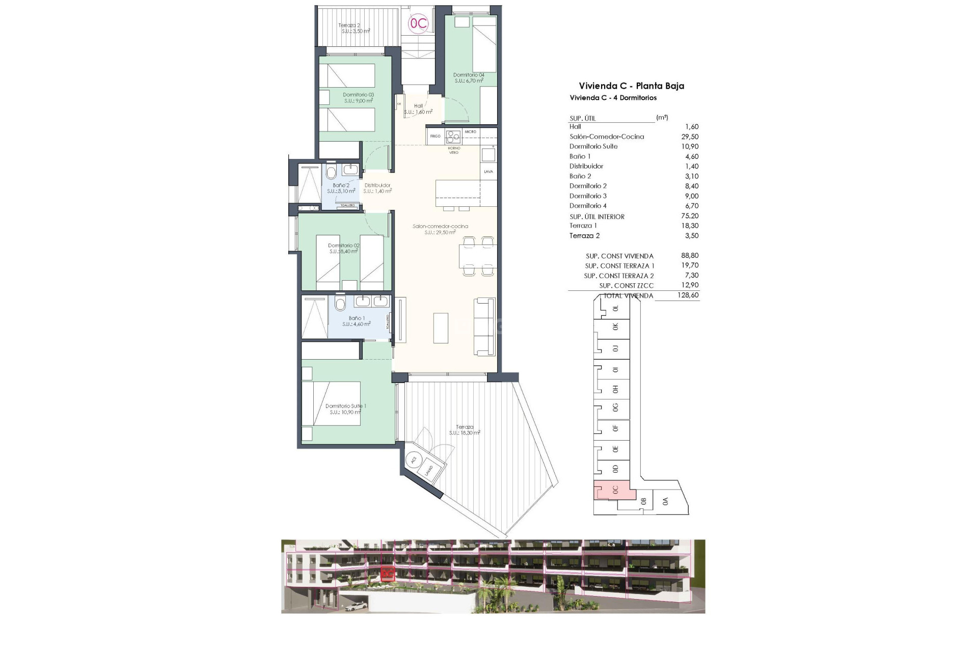 Obra nueva - Apartamento / piso - Benijofar - Pueblo