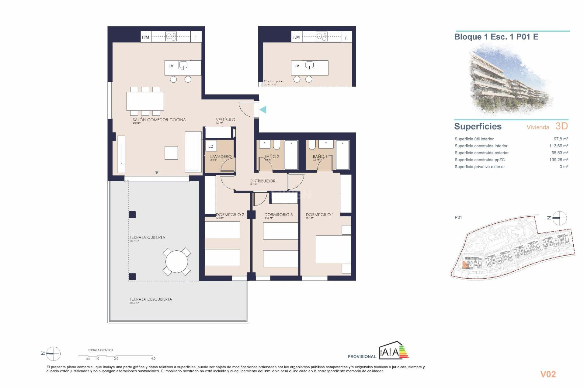 Obra nueva - Apartamento / piso - Denia - Playa de La Almadraba