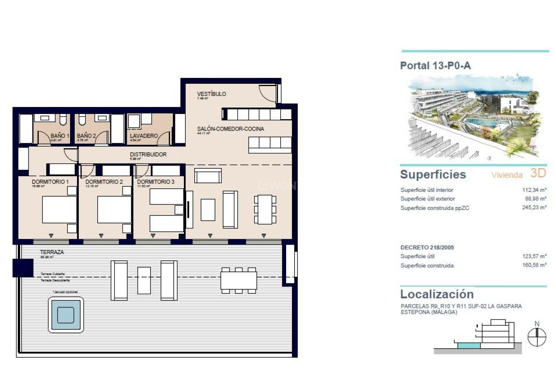 Obra nueva - Apartamento / piso - Estepona - Urb. La Gaspara