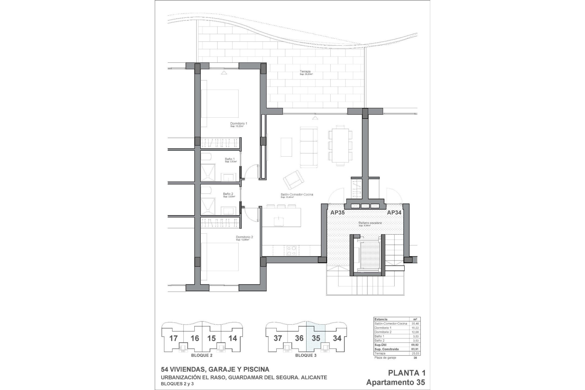 Obra nueva - Apartamento / piso - Guardamar del Segura - El Raso