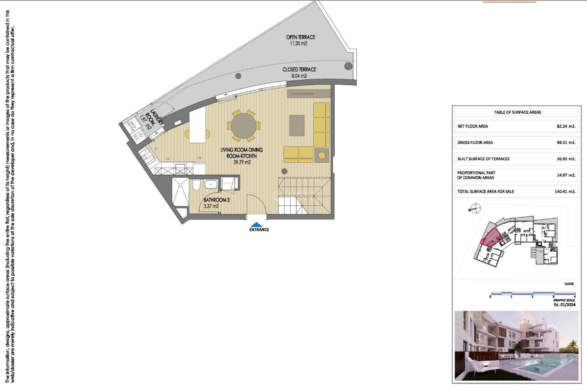 Obra nueva - Apartamento / piso - Jávea Xàbia - Cala Blanca