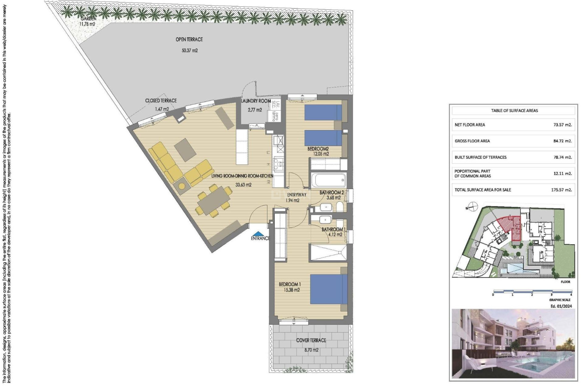 Obra nueva - Apartamento / piso - Jávea Xàbia - Cala Blanca