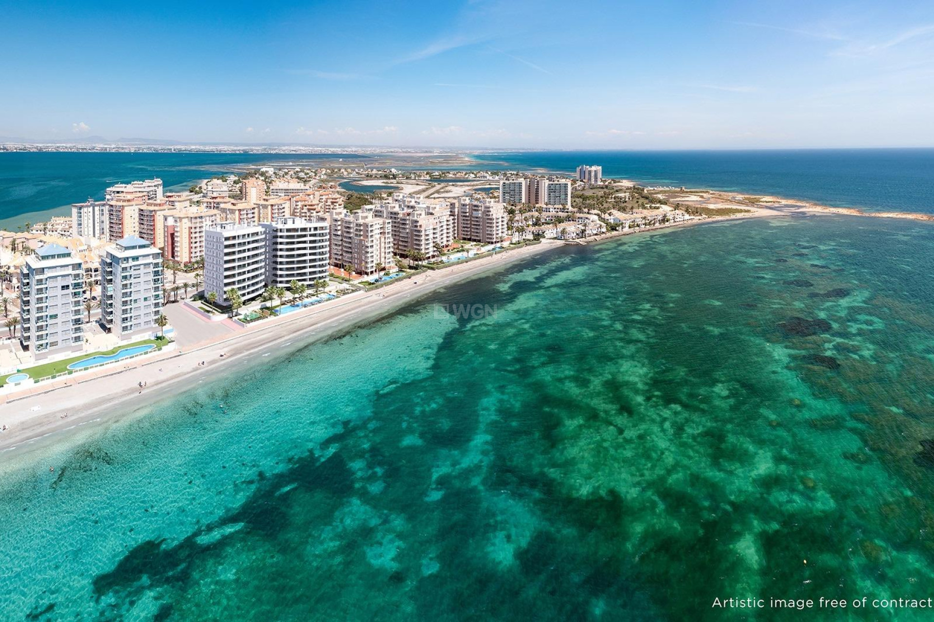 Obra nueva - Apartamento / piso - La Manga del Mar Menor - 1ª Linea Del Mar Mediterraneo