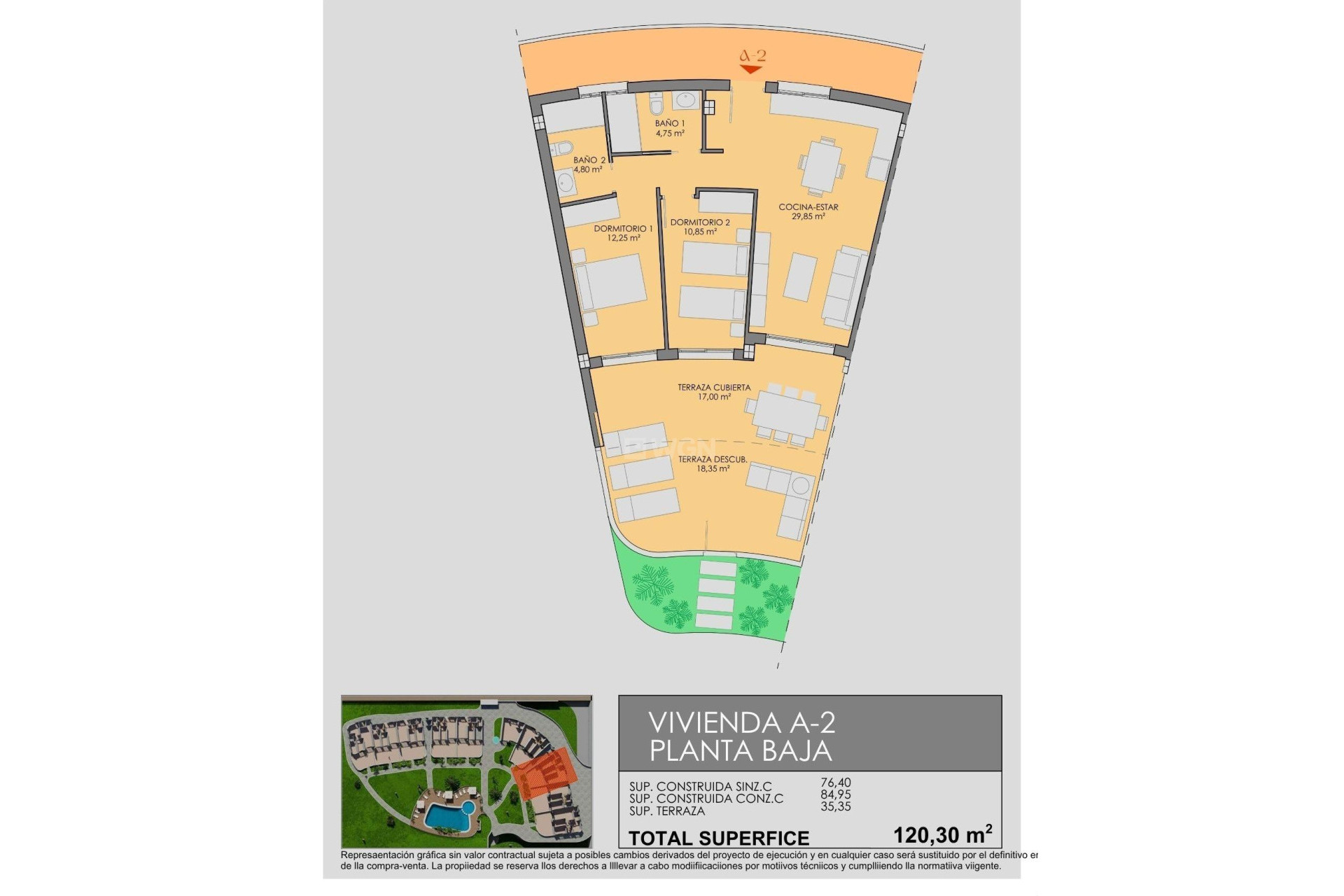 Obra nueva - Apartamento / piso - Los Alcázares - Serena Golf