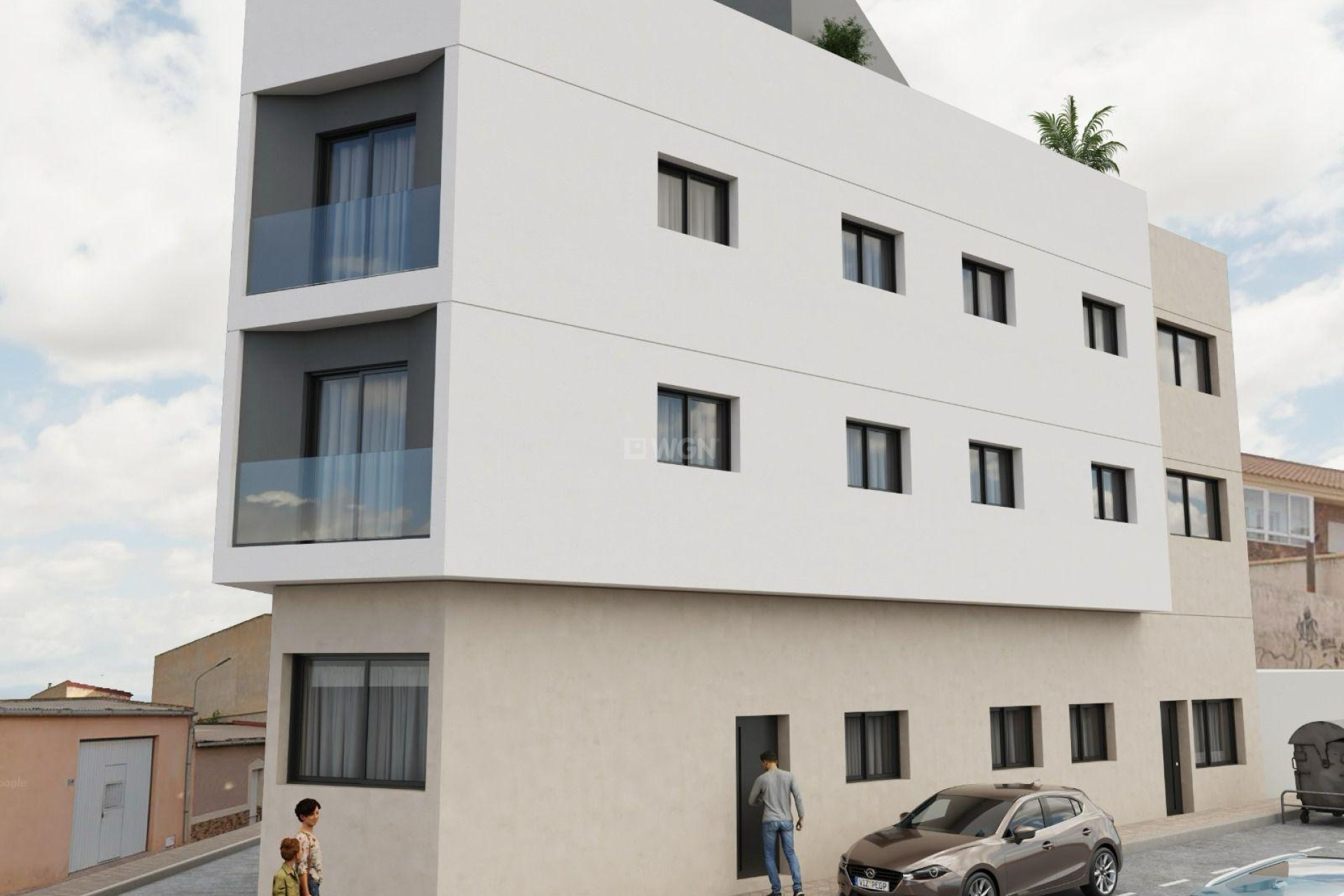 Obra nueva - Apartamento / piso - Mazarron - pueblo