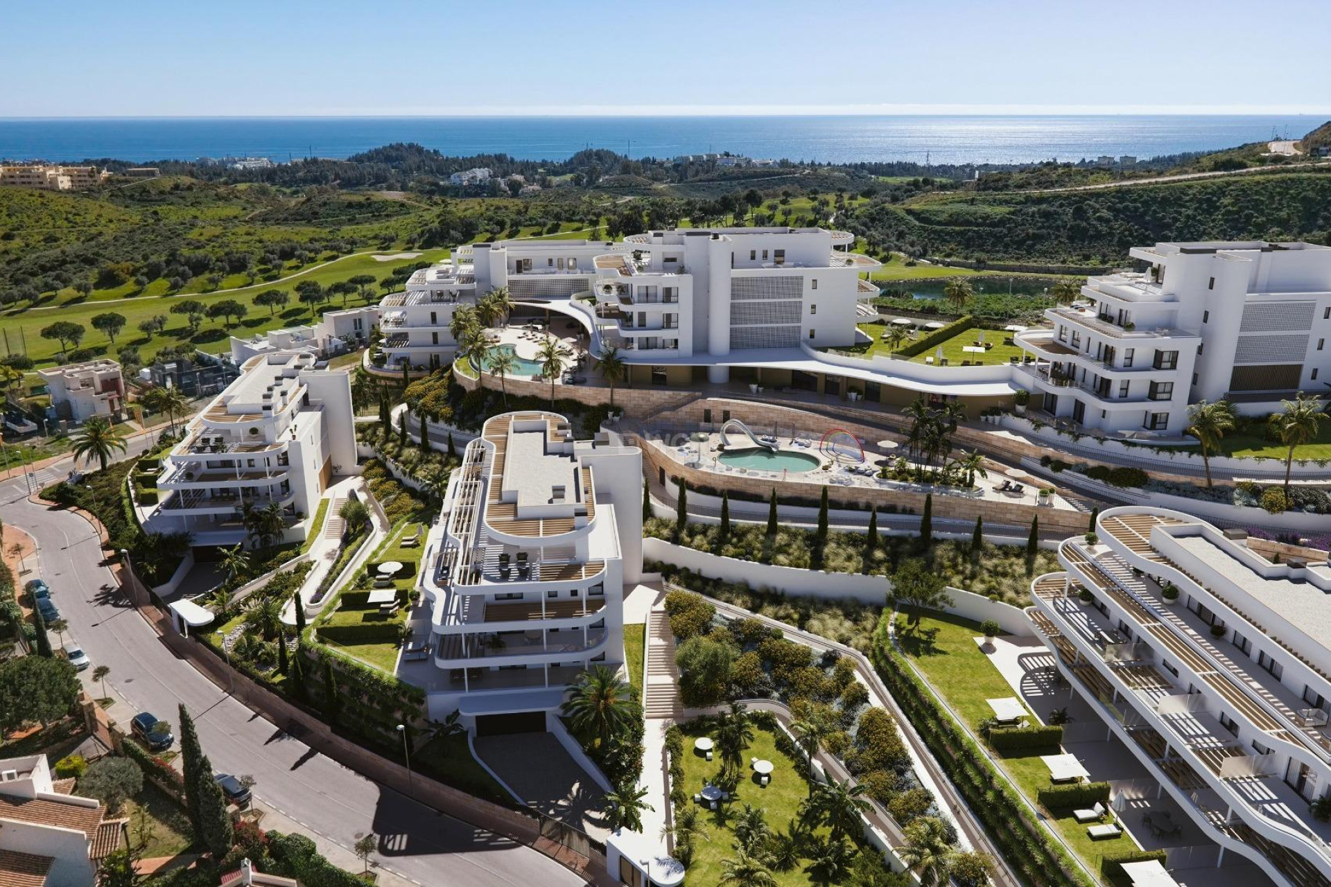 Obra nueva - Apartamento / piso - Mijas - Cerrado del Aguila Golf and Resort