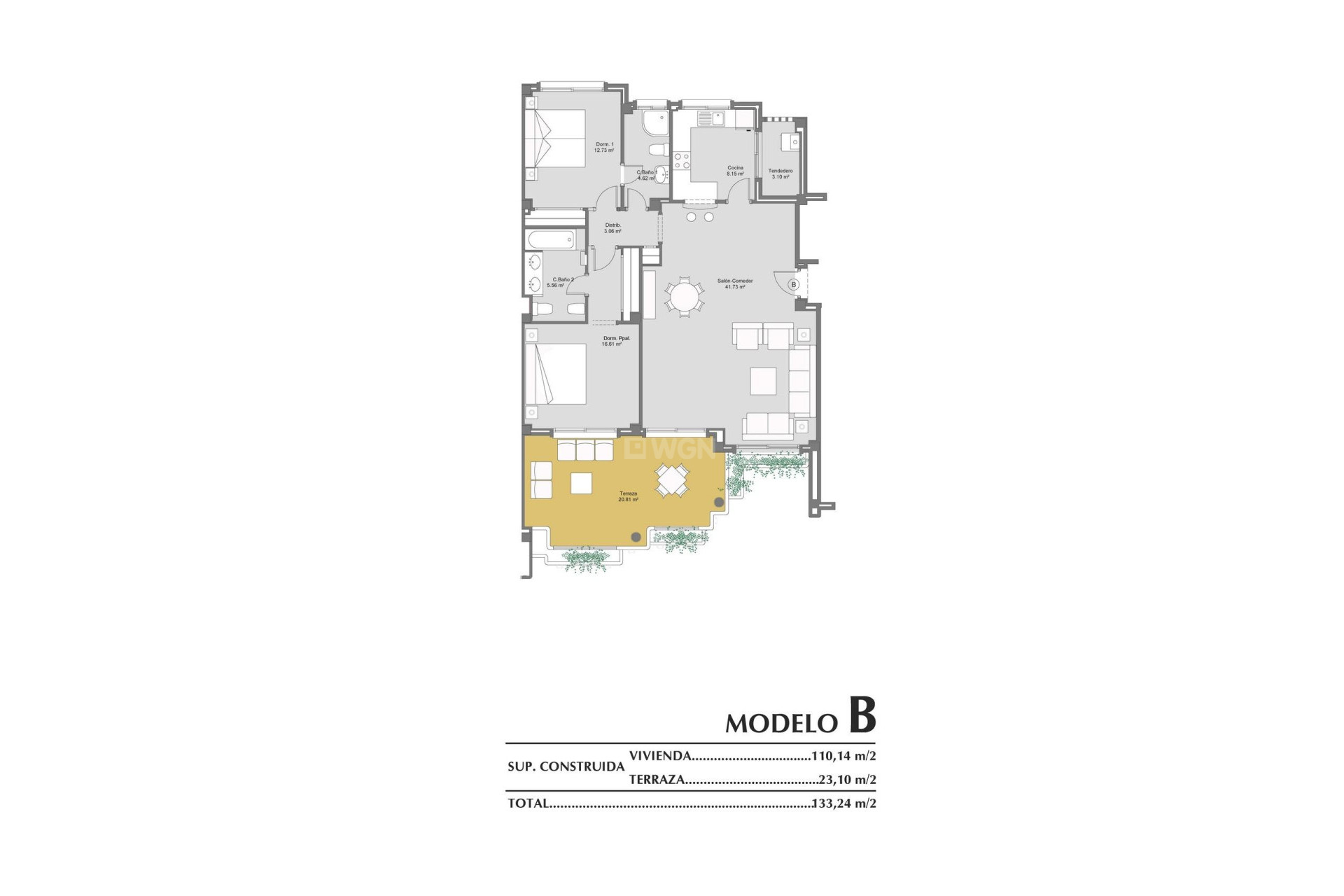 Obra nueva - Apartamento / piso - Orihuela Costa - Lomas de Campoamor