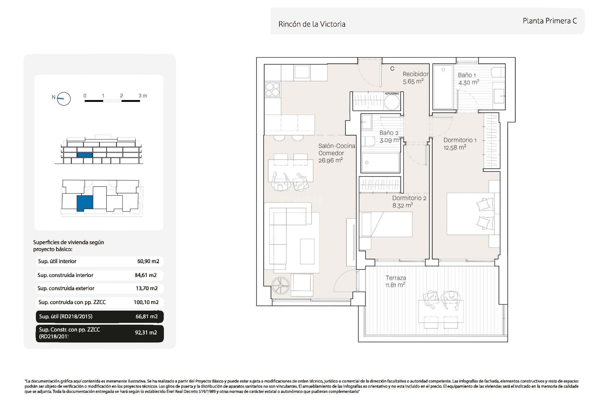 Obra nueva - Apartamento / piso - rincon de la victoria - Torre de Benagalbón
