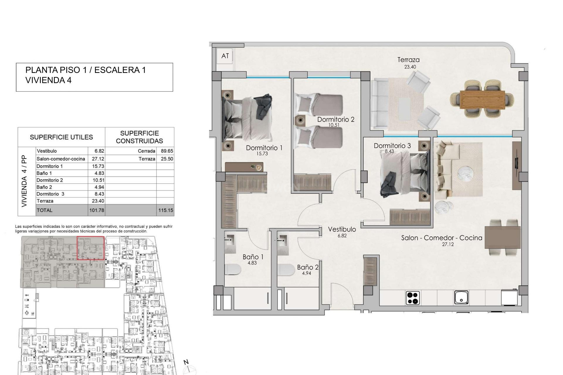 Obra nueva - Apartamento / piso - Santa Pola - Estacion de autobuses