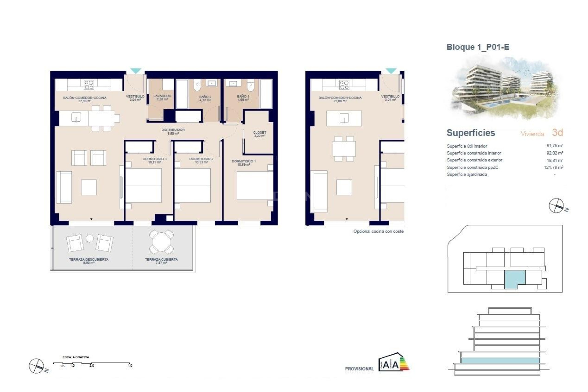 Obra nueva - Apartamento / piso - Villajoyosa - Playas Del Torres