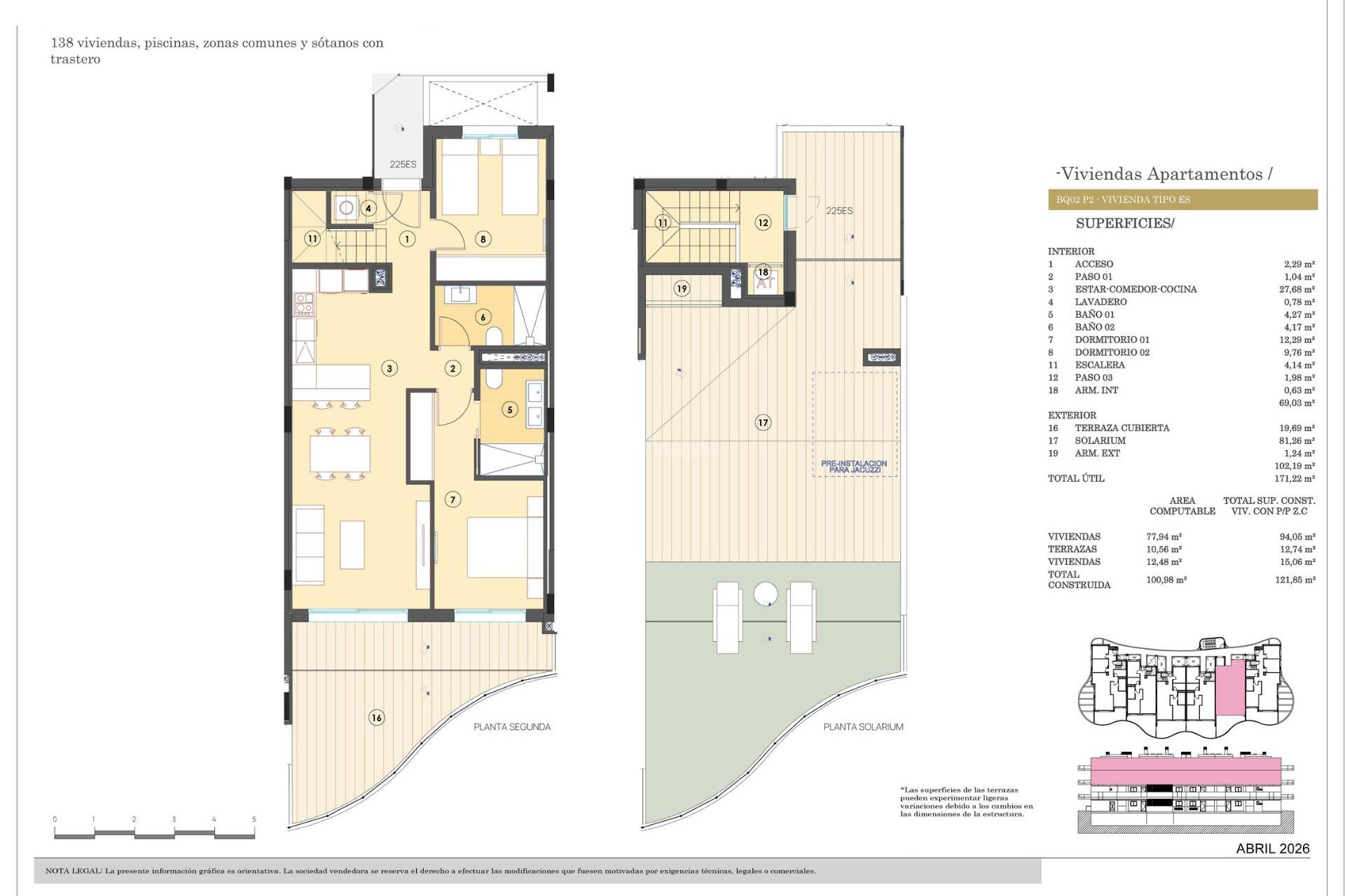 Obra nueva - Ático - Finestrat - Campana Garden