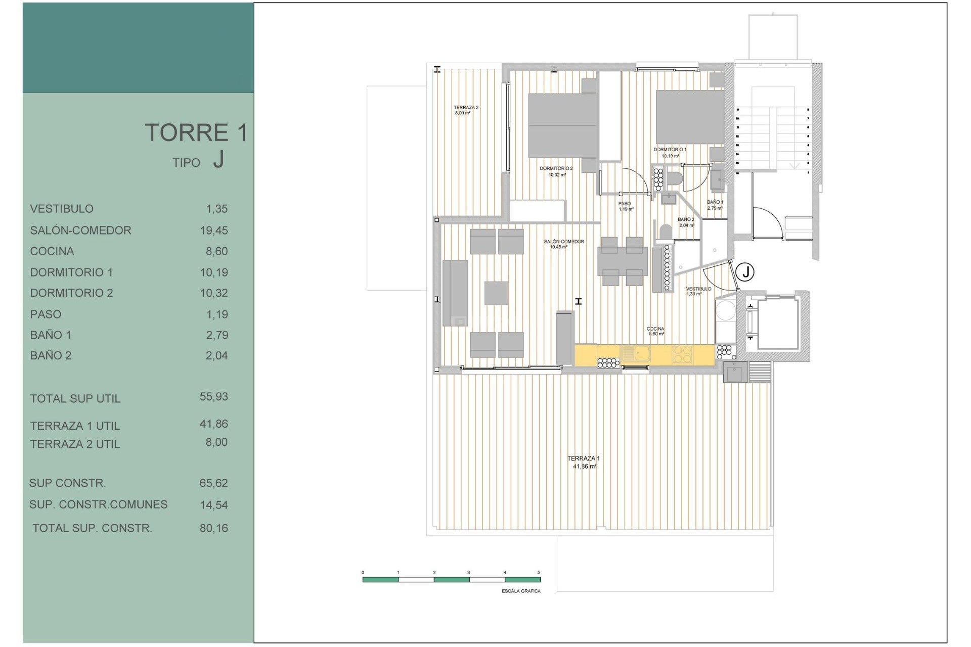 Obra nueva - Ático - Guardamar del Segura - Avda del Puerto