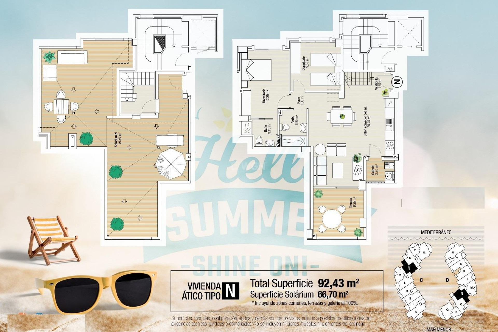 Obra nueva - Ático - La Manga del Mar Menor - La Manga