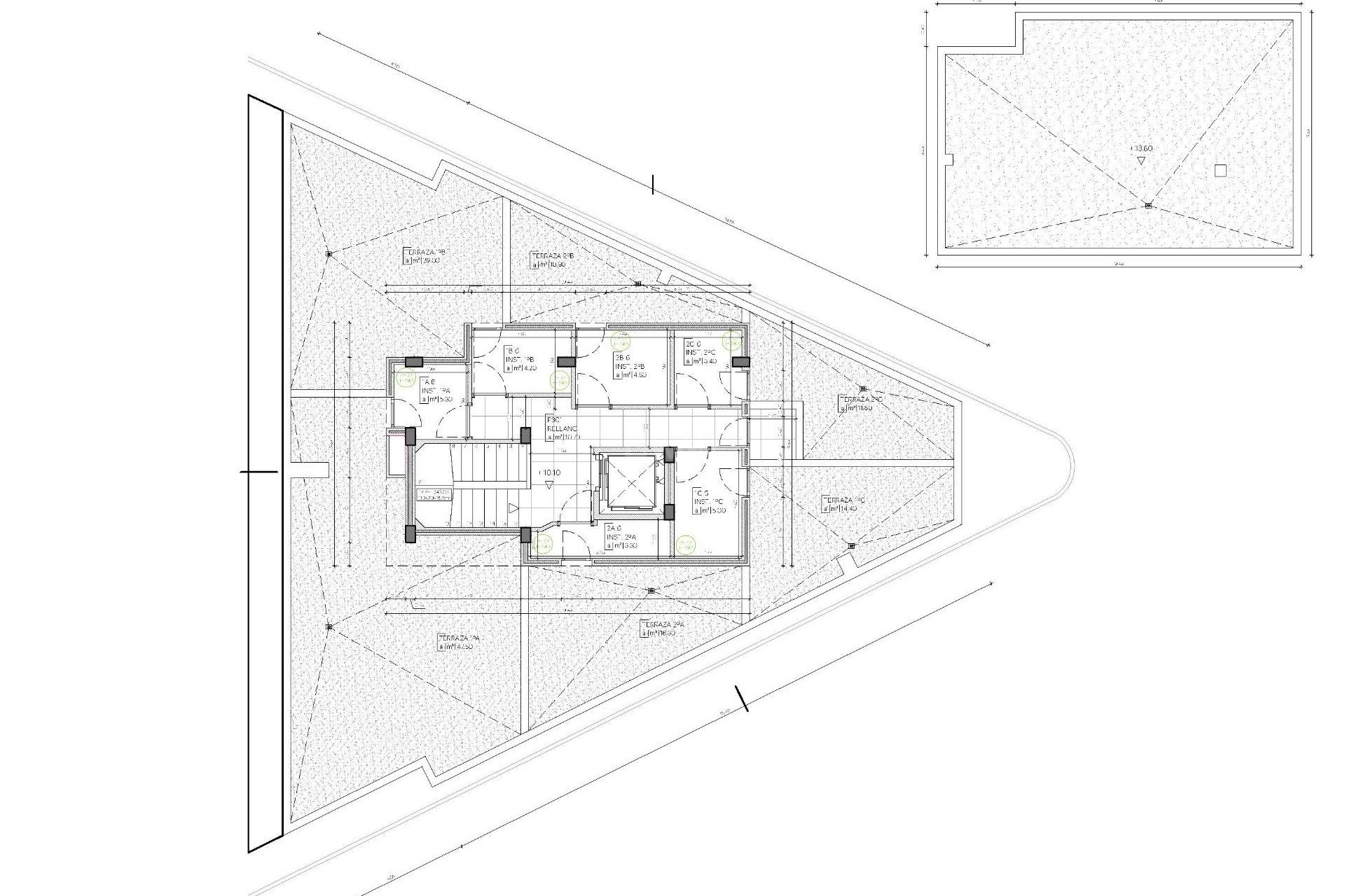 Obra nueva - Ático - Mazarron - pueblo