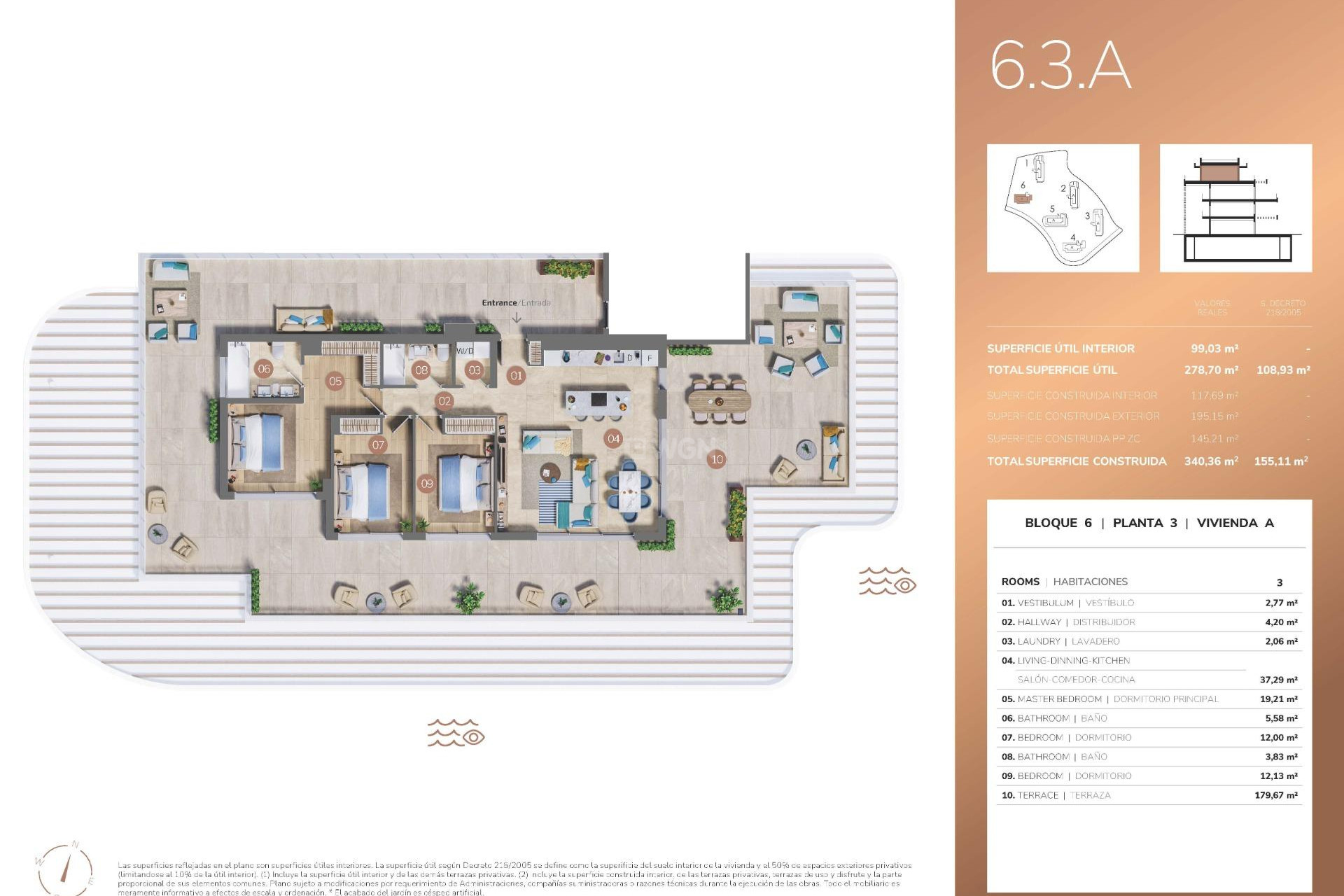 Obra nueva - Ático - Mijas - Cerrado del Aguila Golf and Resort