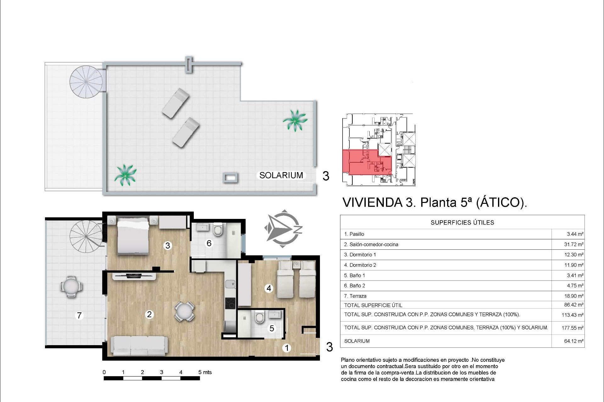 Obra nueva - Ático - Torrevieja - Centro