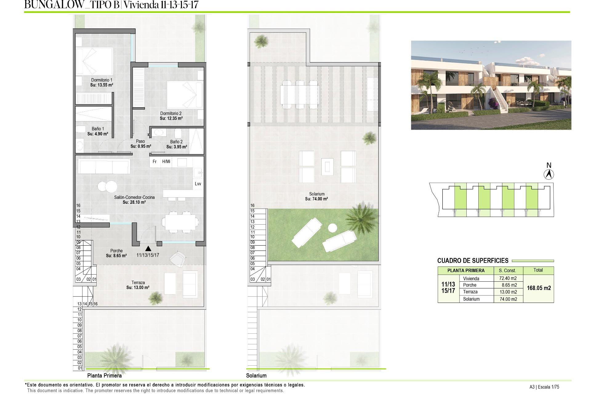 Obra nueva - Bungalow - Alhama De Murcia - Condado De Alhama