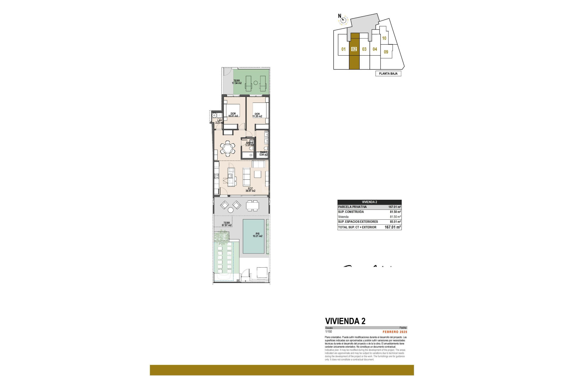 Obra nueva - Bungalow - Pilar de la Horadada - parques de Andromeda