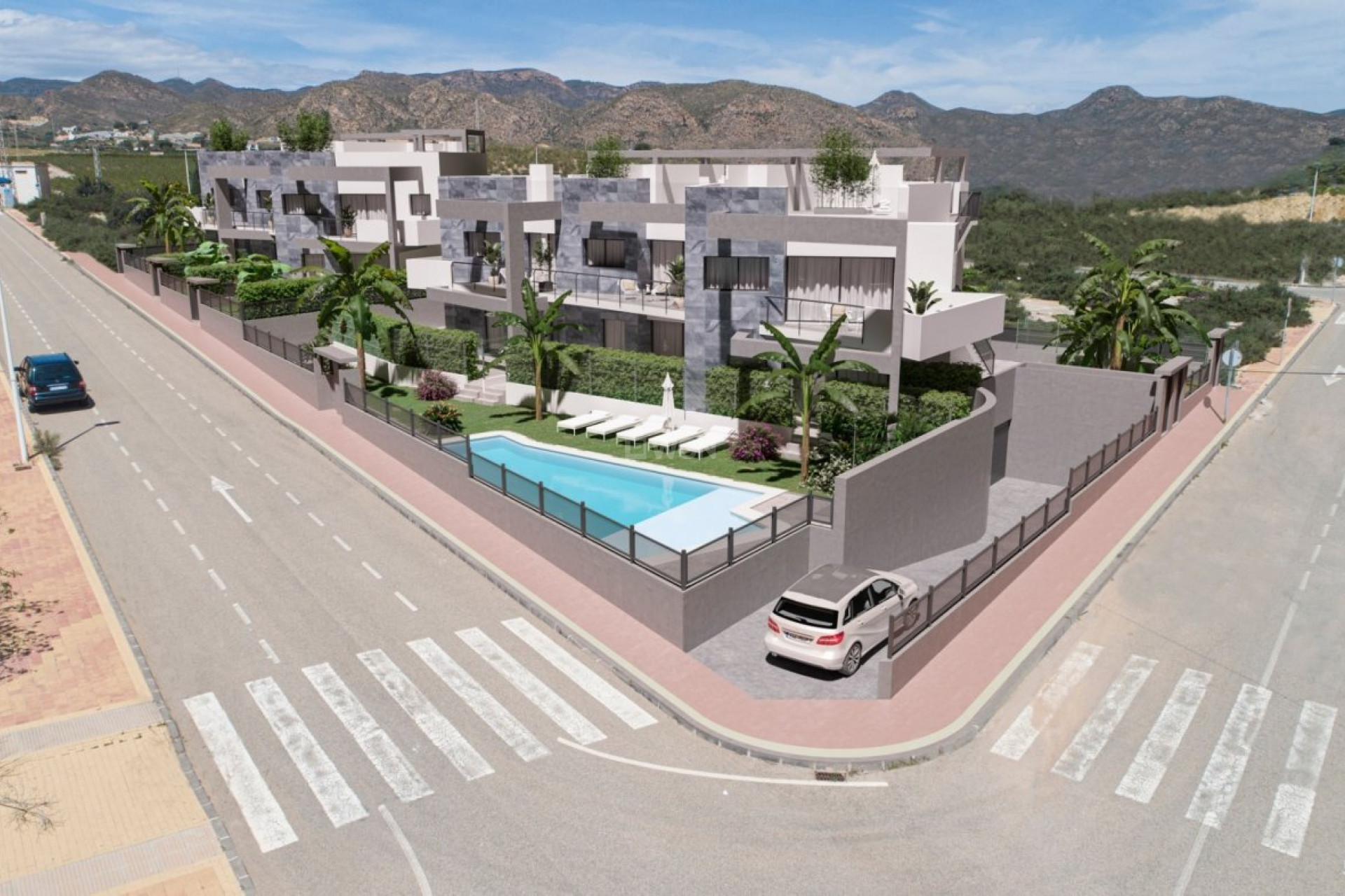 Obra nueva - Bungalow - Puerto de Mazarron - Playa del Alamillo