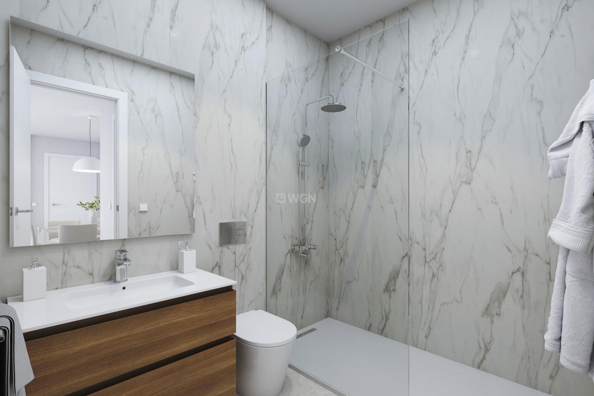 Obra nueva - Bungalow - Puerto de Mazarron - Playa Negra