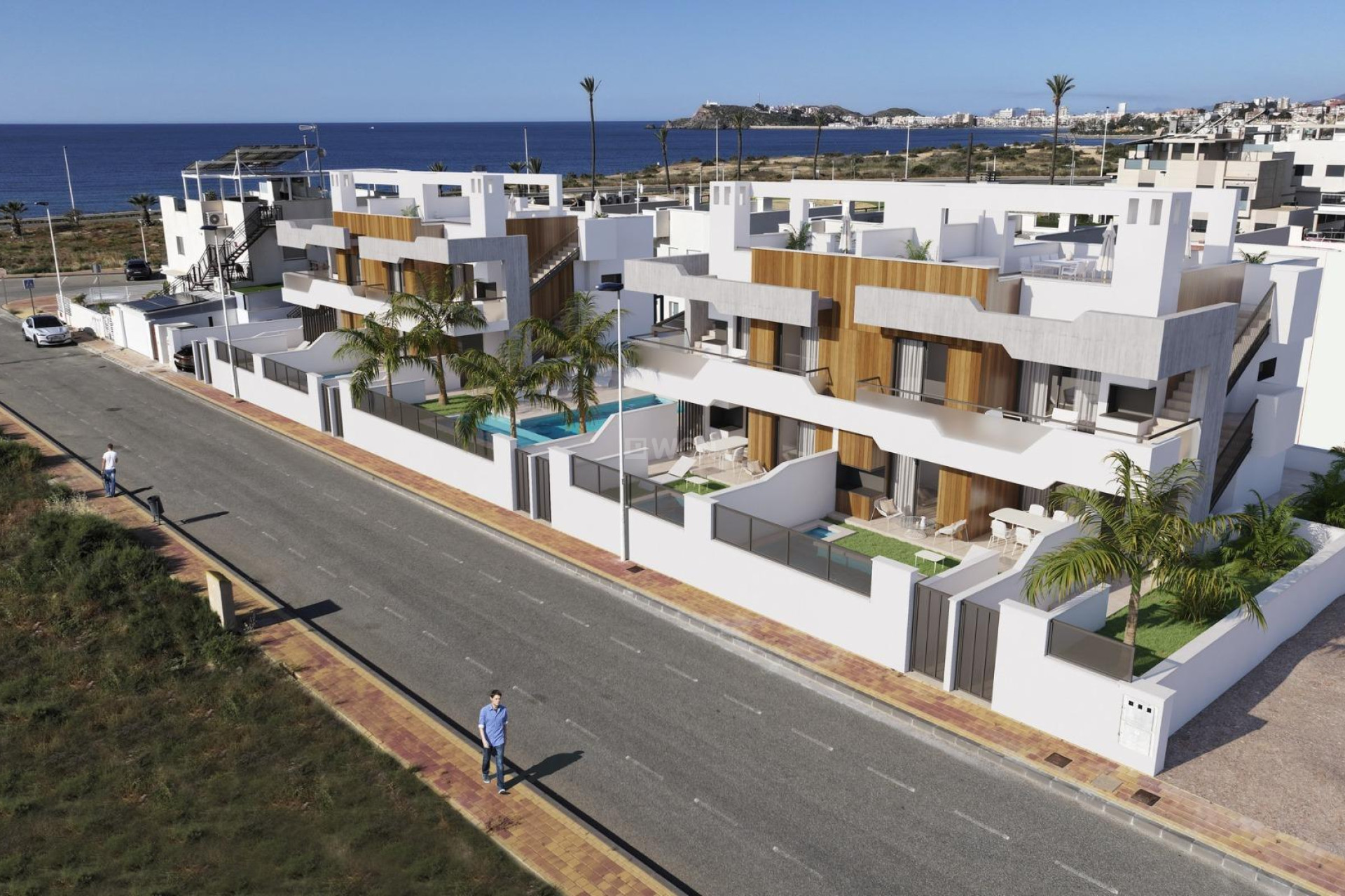 Obra nueva - Bungalow - Puerto de Mazarron - Playa Negra