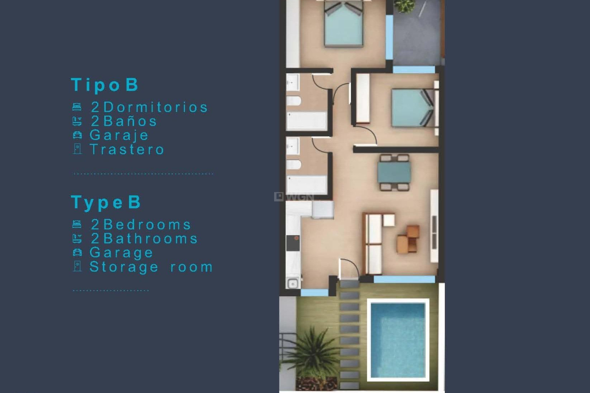 Obra nueva - Bungalow - San Pedro del Pinatar - Los Pinos