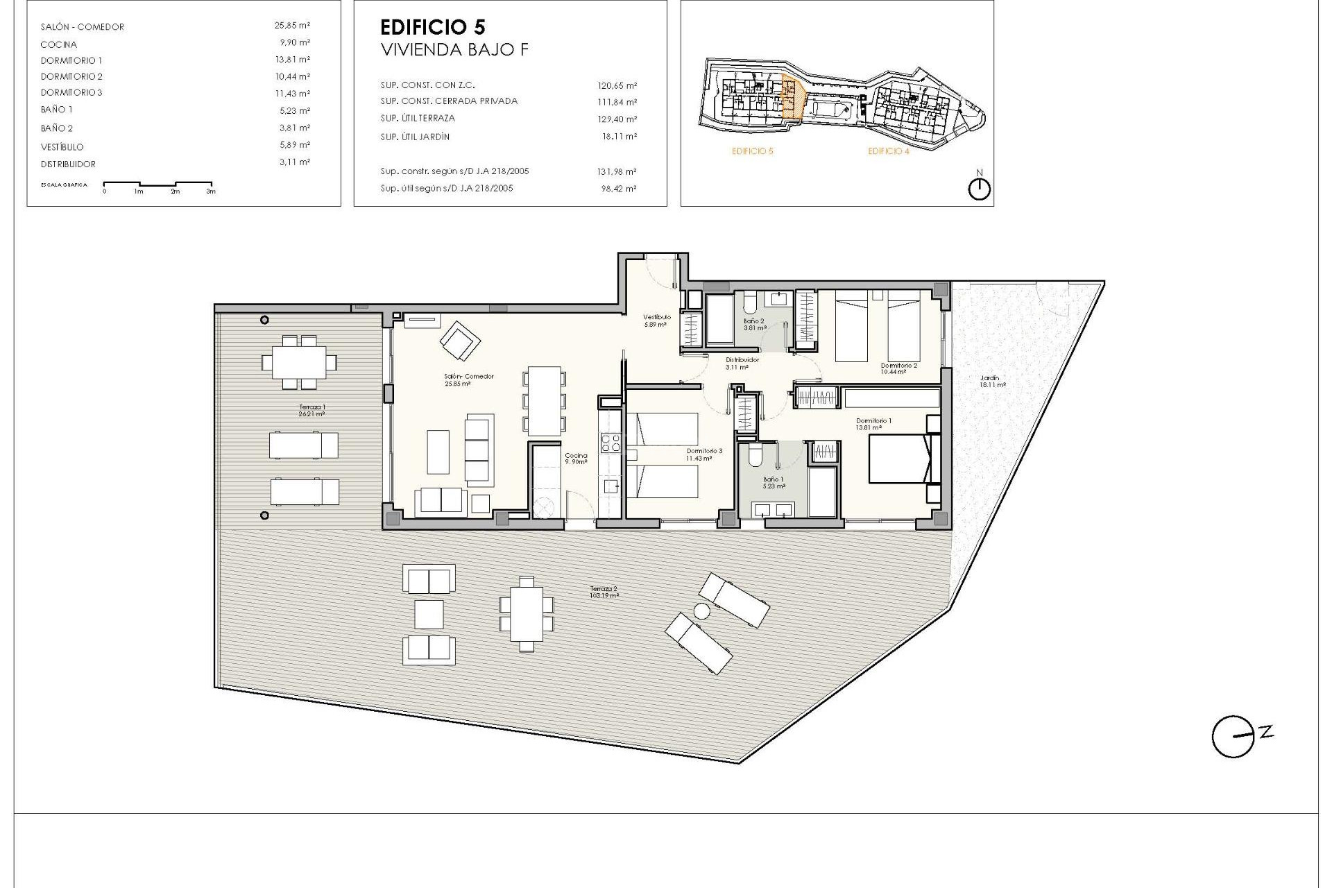 Obra nueva - Ground floor apartment - Casares - Manilva - San Luís De Sabinillas
