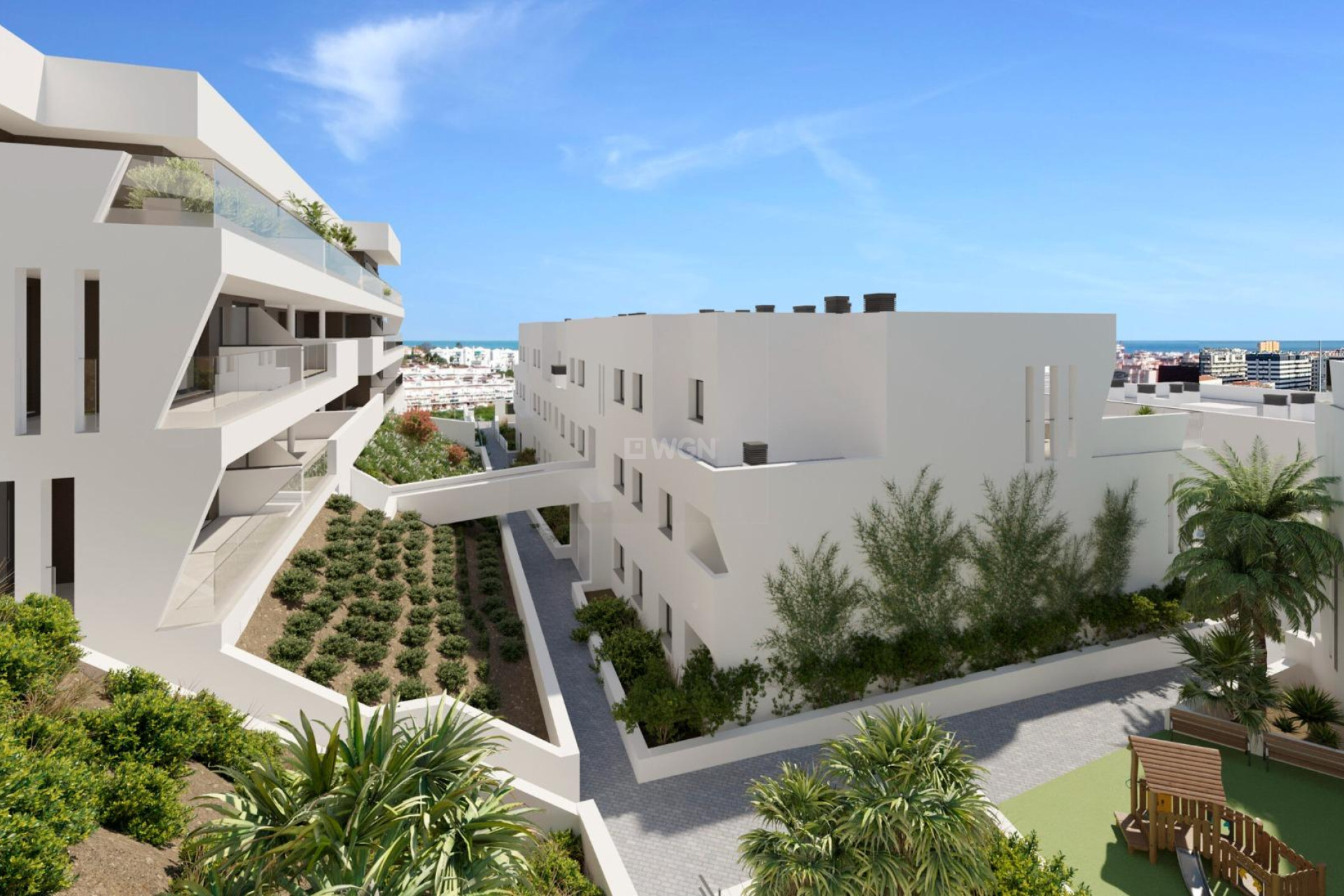 Obra nueva - Ground floor apartment - Estepona - Parque Central