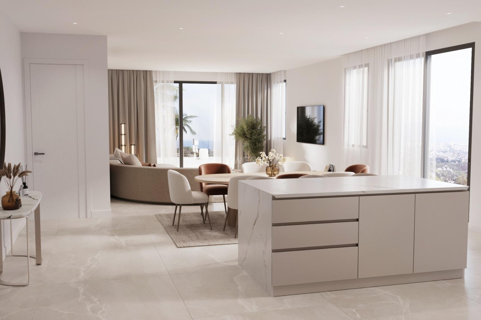 Obra nueva - Ground floor apartment - Estepona - Resinera Voladilla