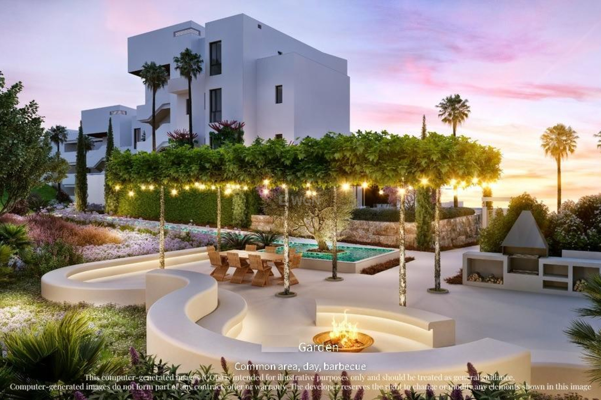 Obra nueva - Ground floor apartment - Ojen - Palo Alto