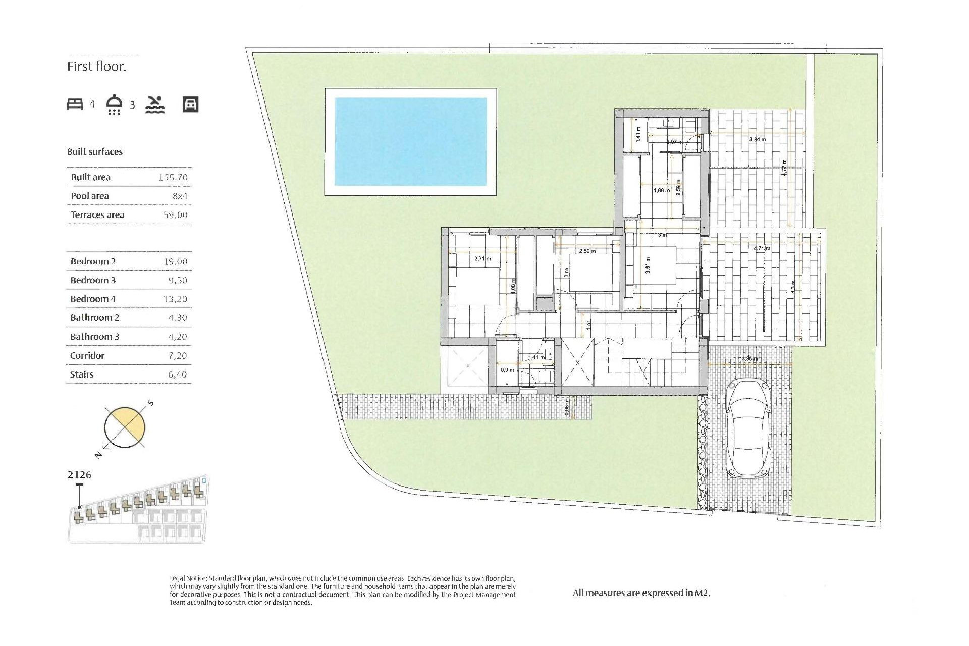Obra nueva - Villa - Algorfa - La Finca Golf