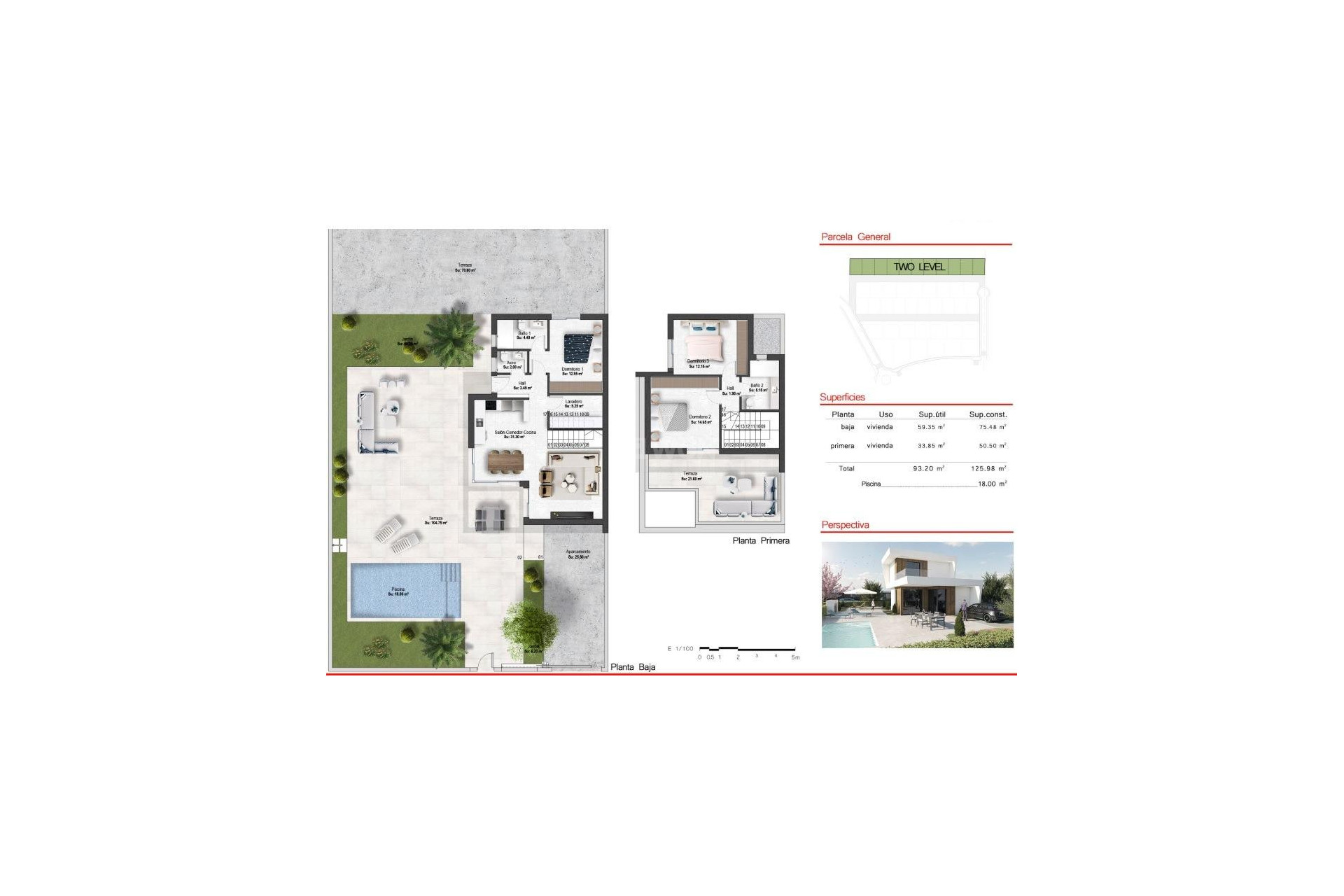 Obra nueva - Villa - Banos y Mendigo - Altaona Golf