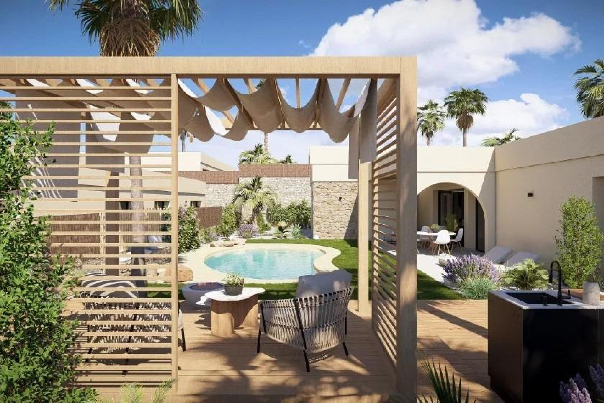 Obra nueva - Villa - Banos y Mendigo - Altaona Golf