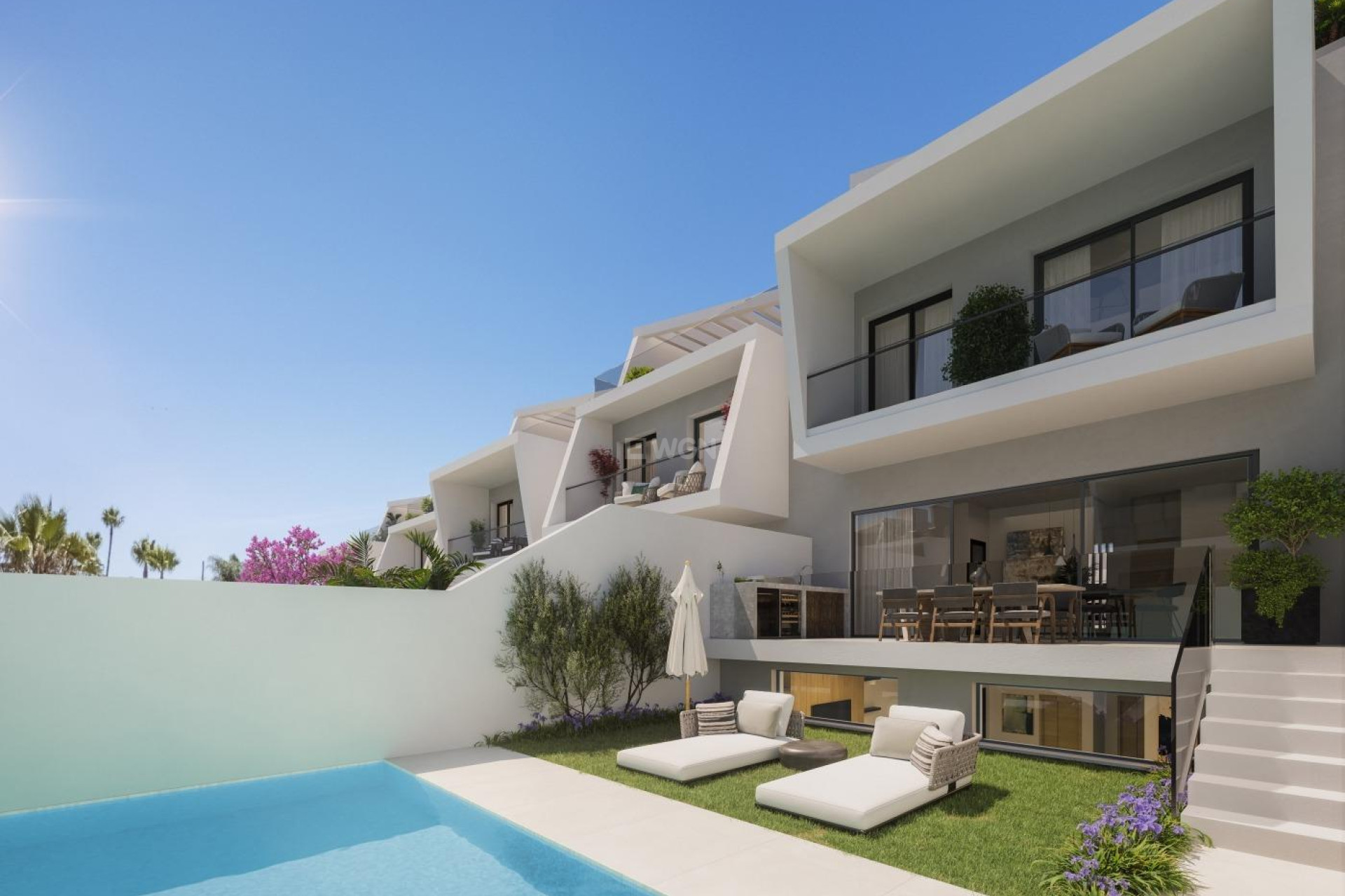 Obra nueva - Villa - Estepona - Los Flamingos