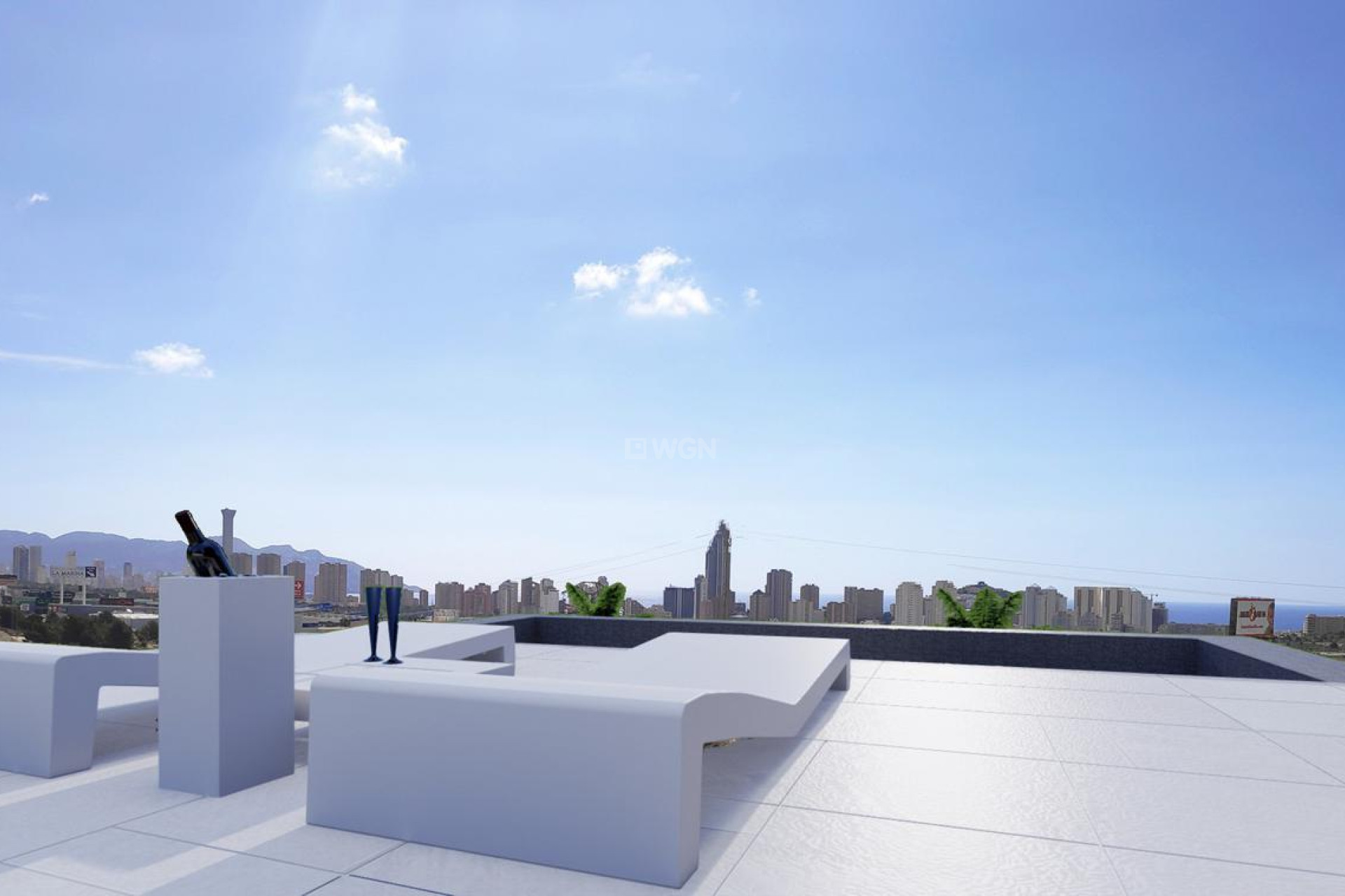 Obra nueva - Villa - Finestrat - Campana Garden