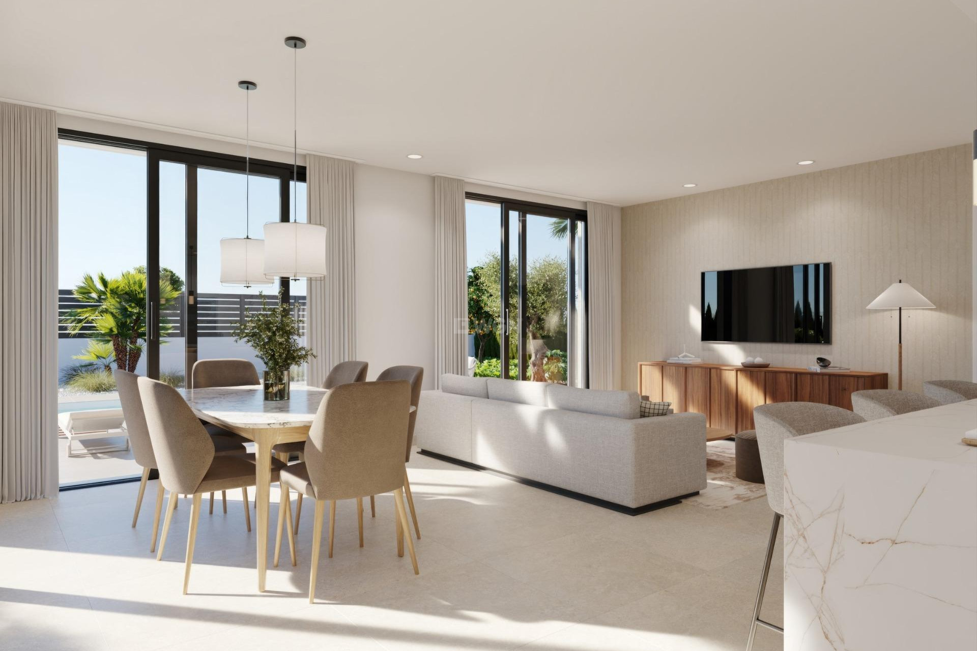 Obra nueva - Villa - Fuente Álamo - Hacienda Del Álamo Golf